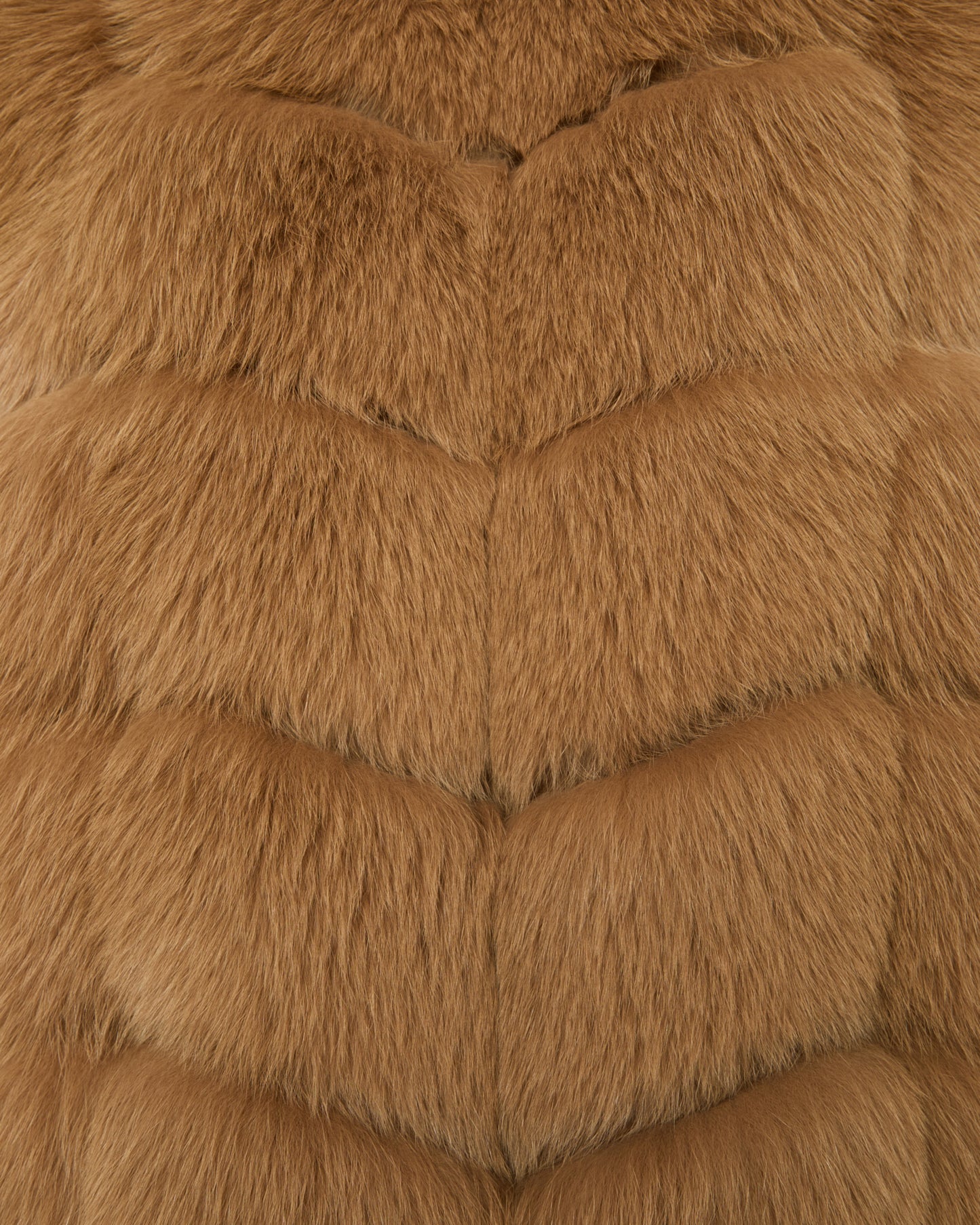 Sleeveless fox gilet -Yves Salomon