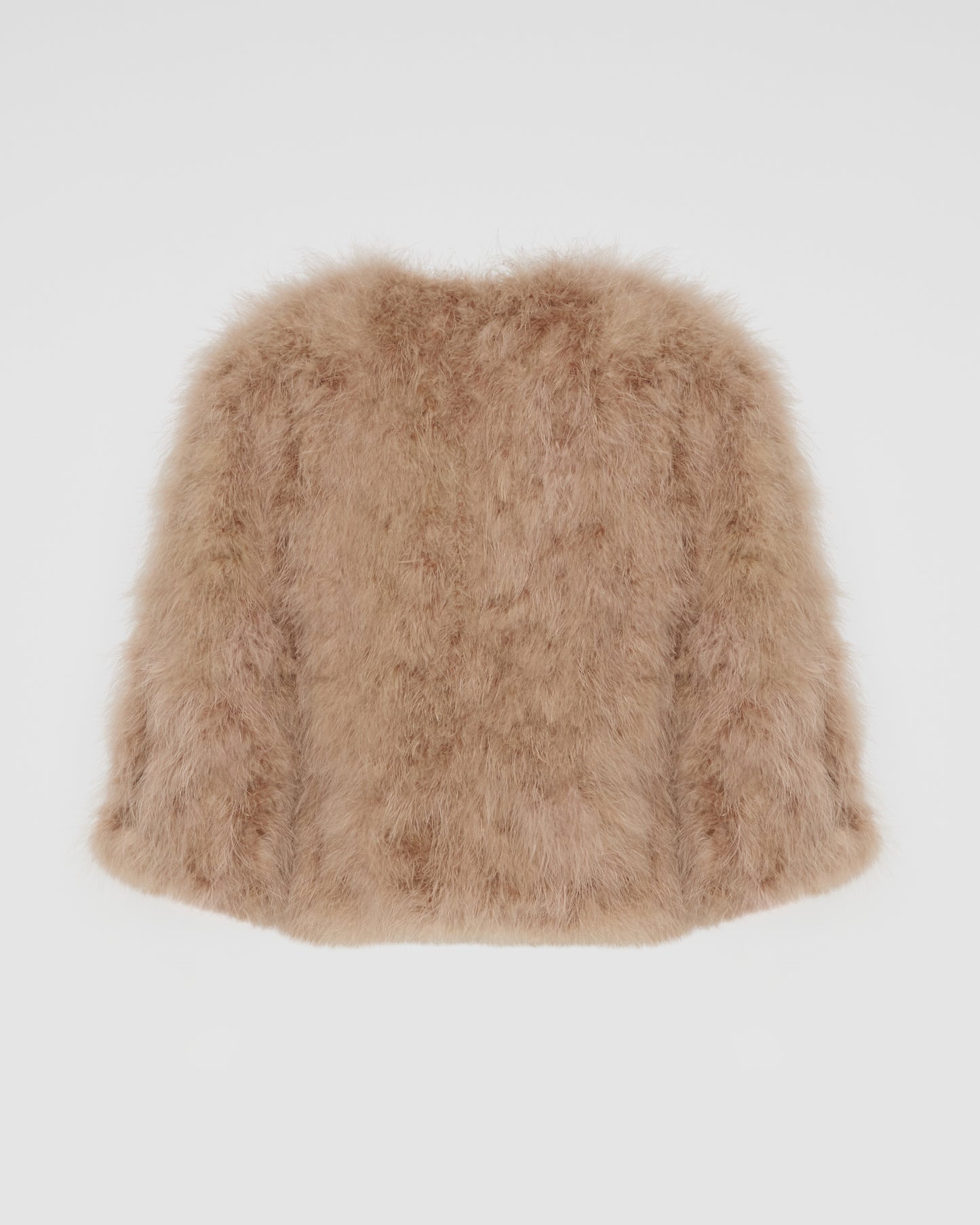 Short feather jacket -Yves Salomon