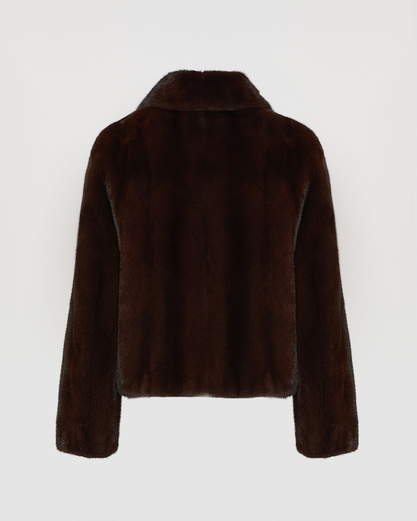 Short jacket in long-haired mink fur -Yves Salomon