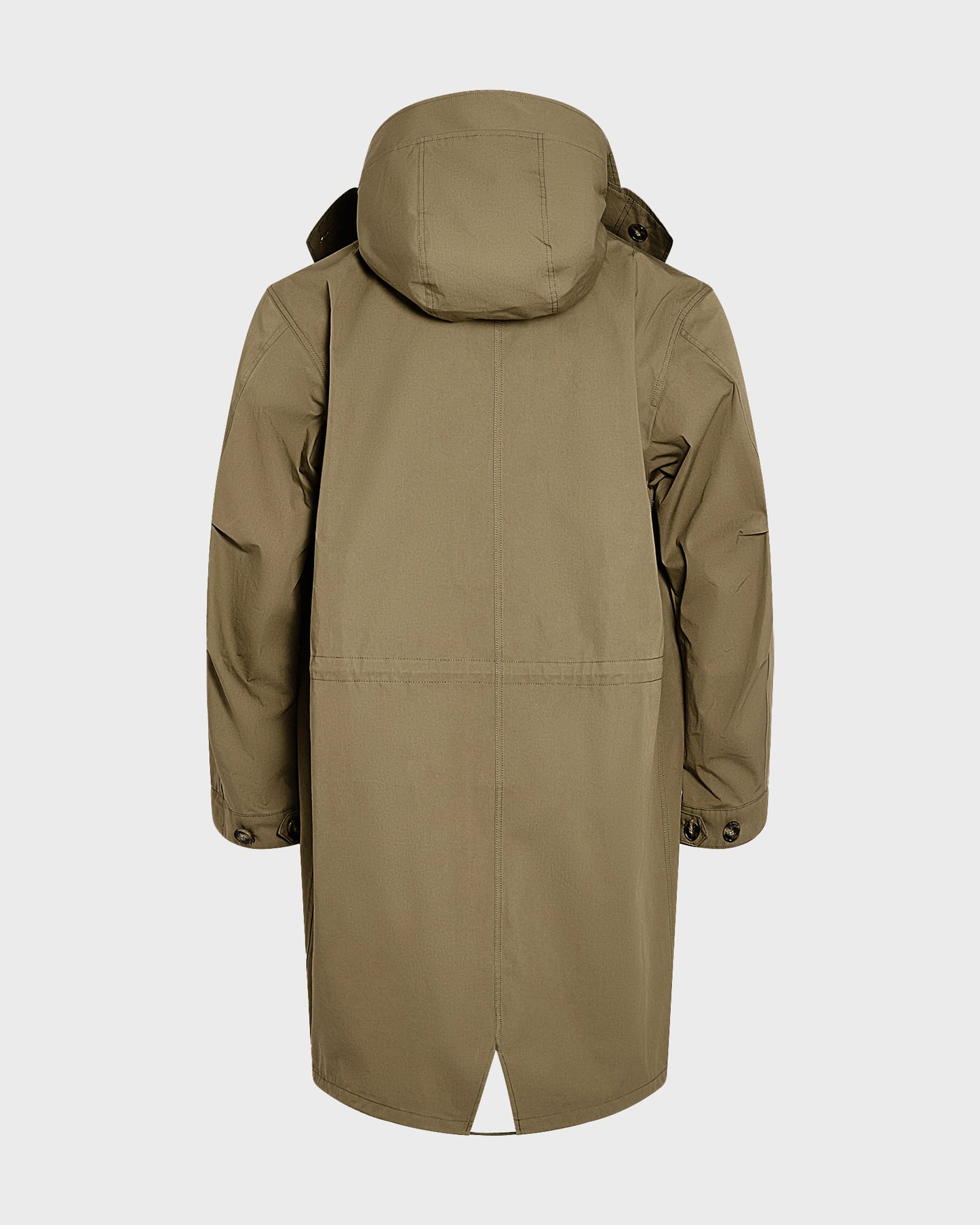 Waterproof cotton-blend parka