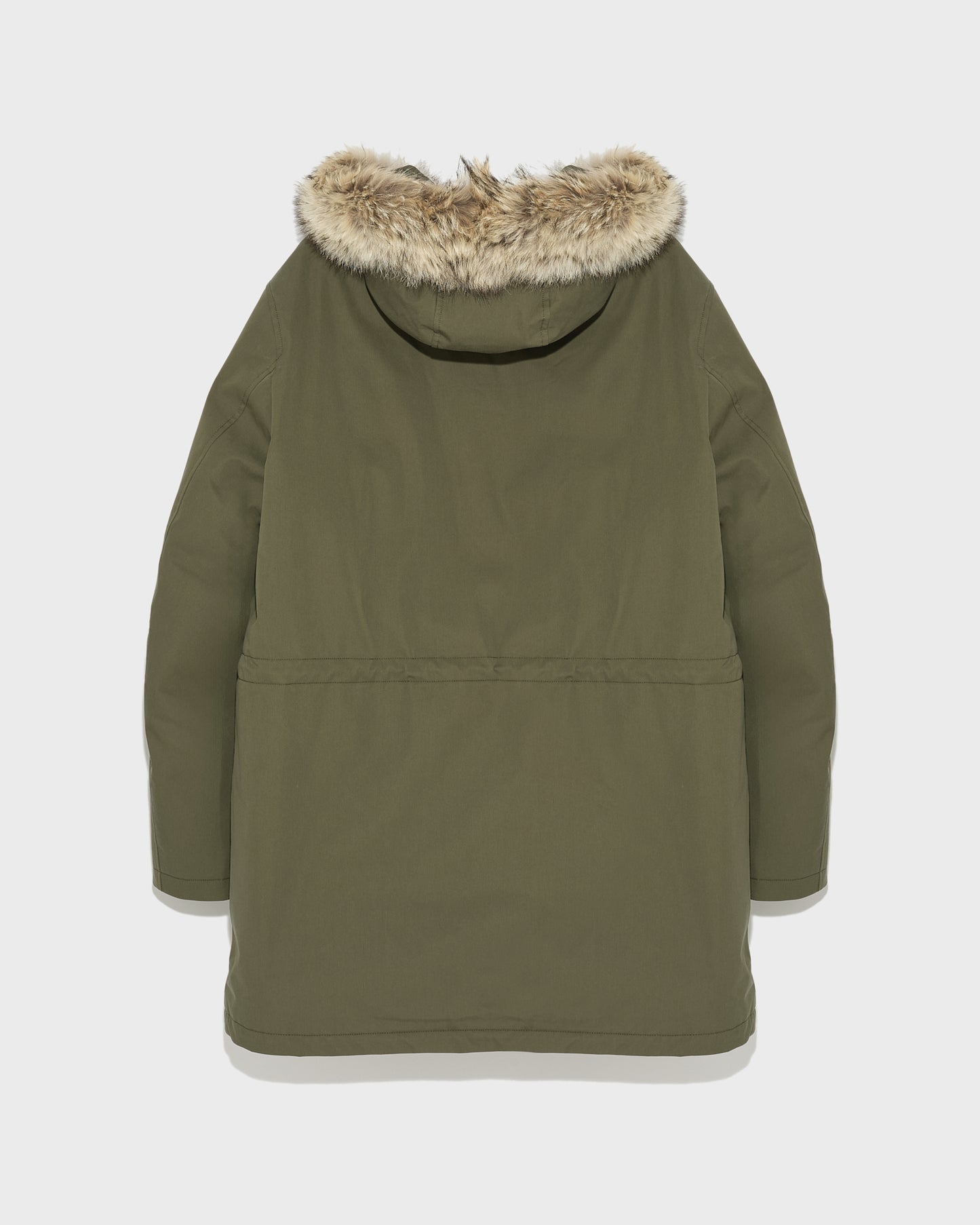 Waterproof cotton-blend iconic parka with coyote fur trim