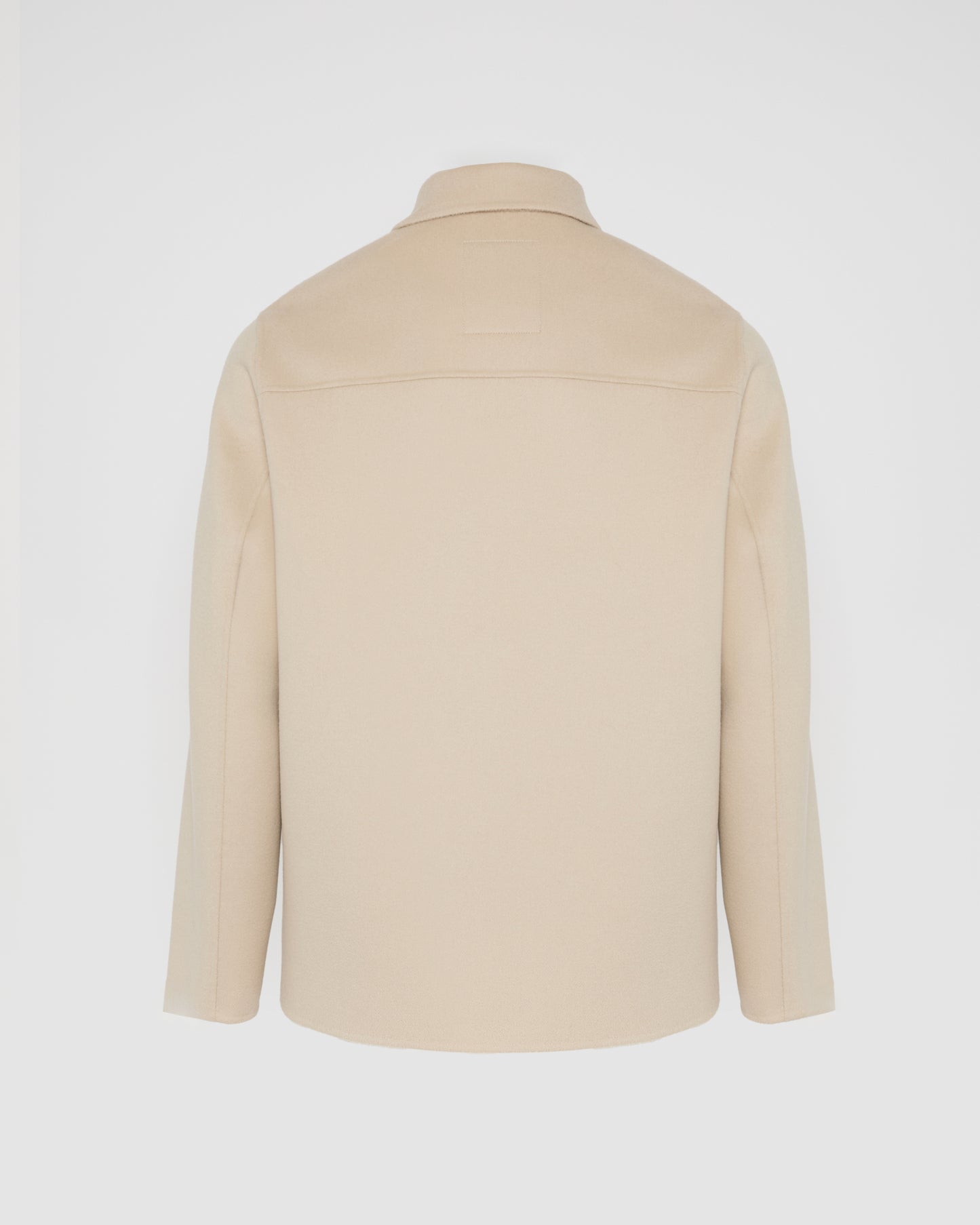 Workwear jacket in double-sided wool-cashmere fabric -Yves Salomon