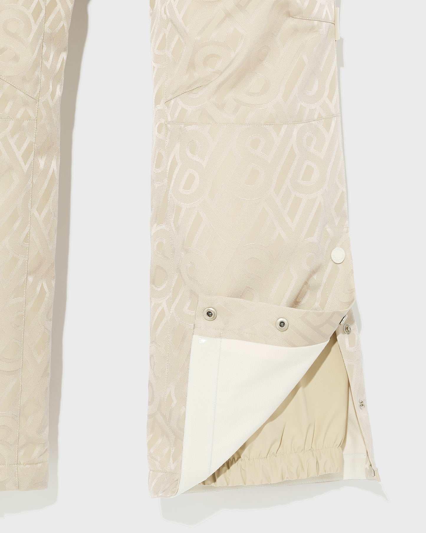 Wide leg ski trousers