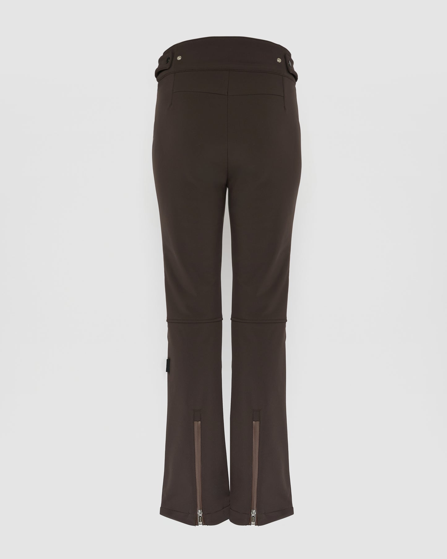 Softshell fabric flared fitted ski trousers -Yves Salomon