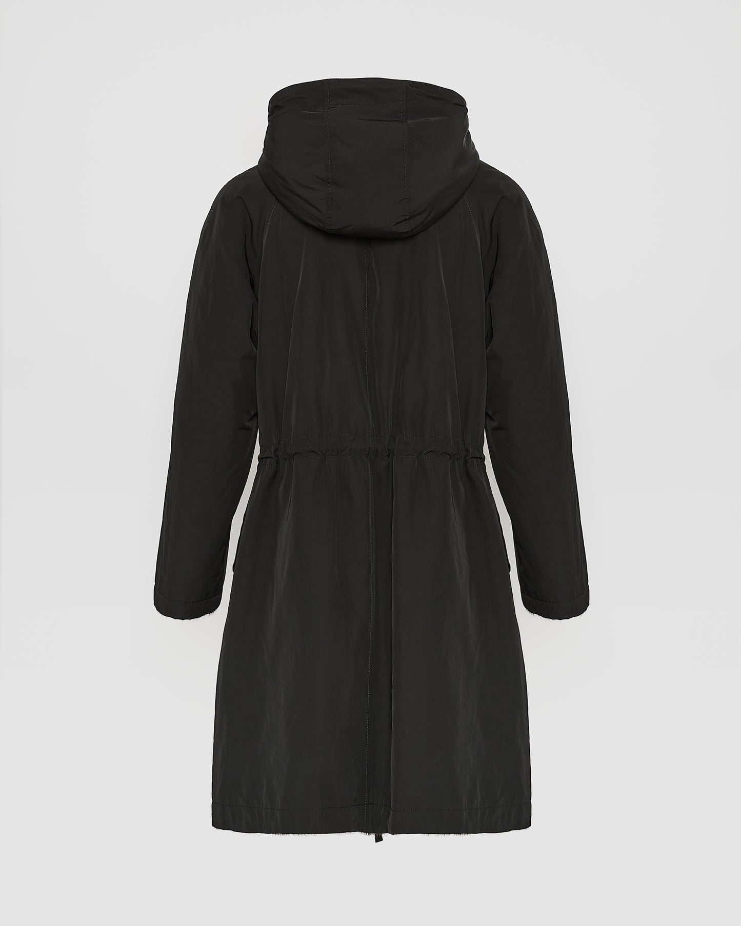 Reversible parka in technical fabric and mink fur -Yves Salomon