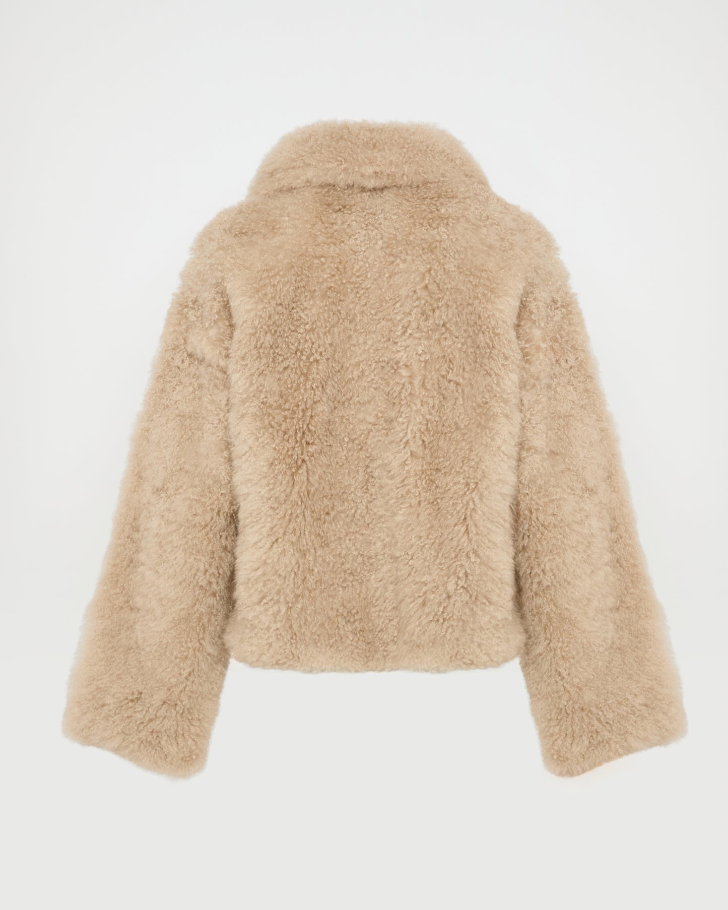 Cashmere lambskin and Merino knit jacket -Yves Salomon