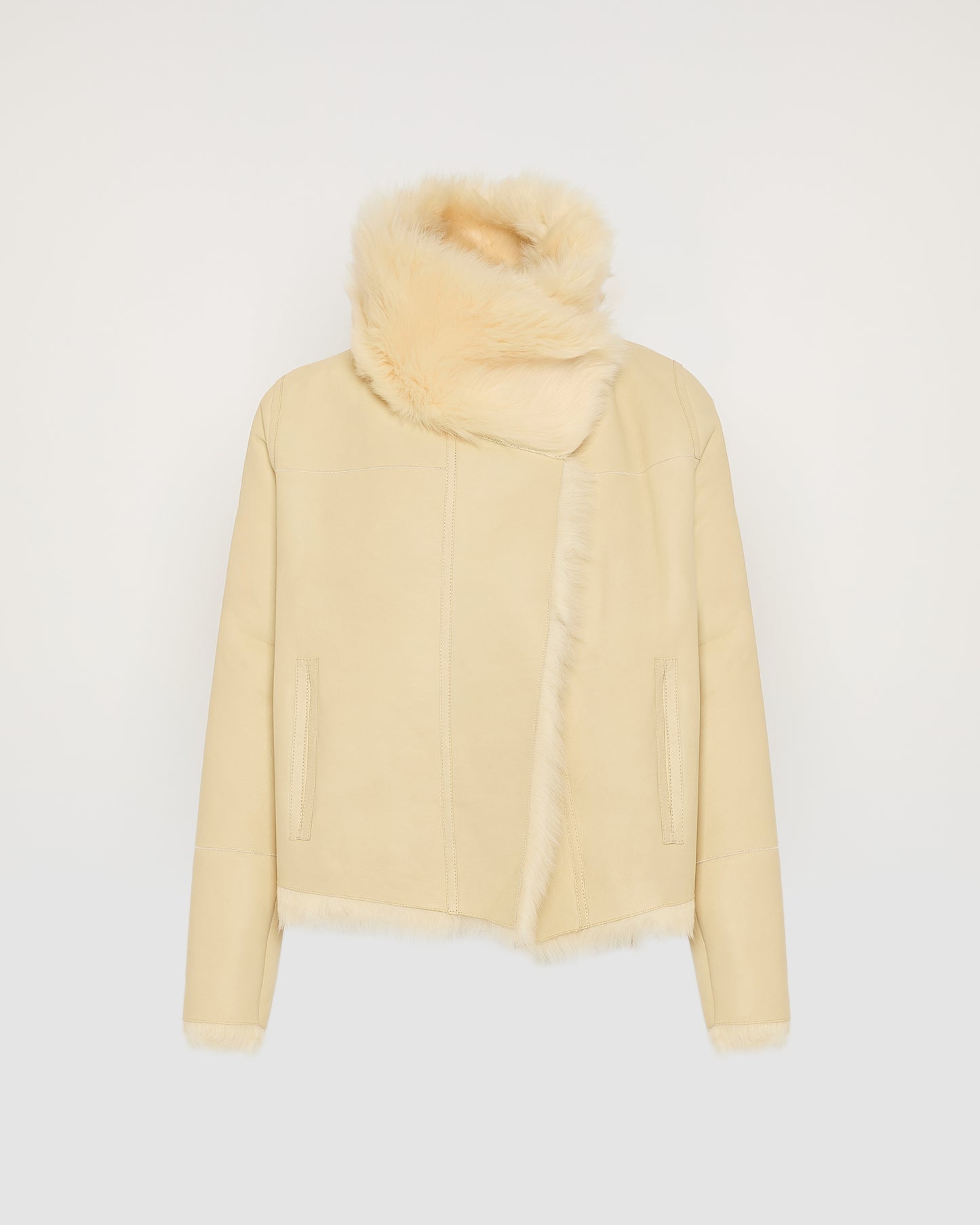 Short jacket in Toscana lambskin -Yves Salomon