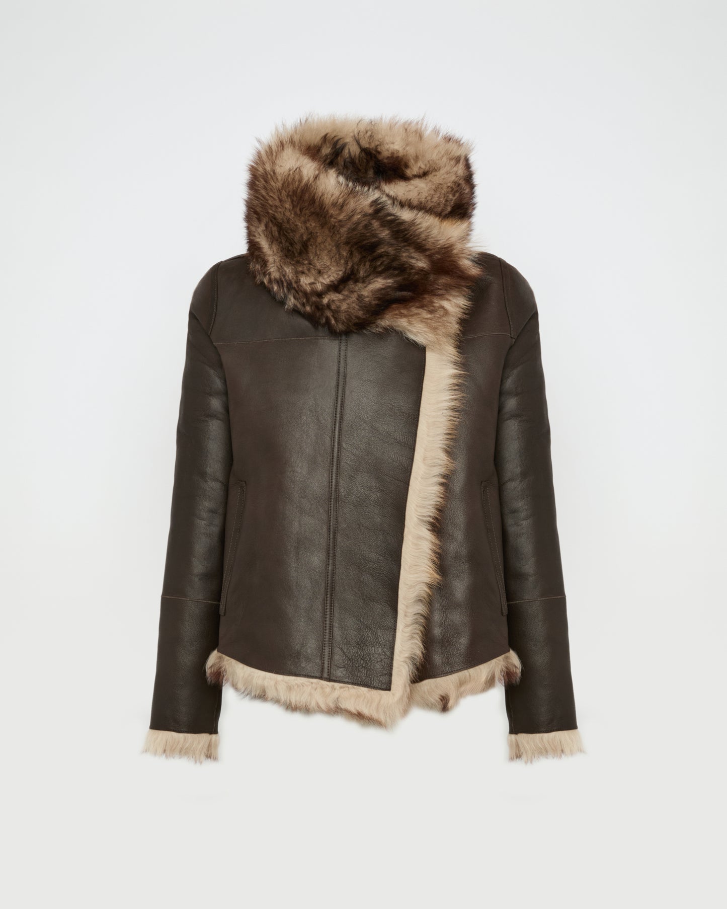 Short jacket in Toscana lambskin -Yves Salomon