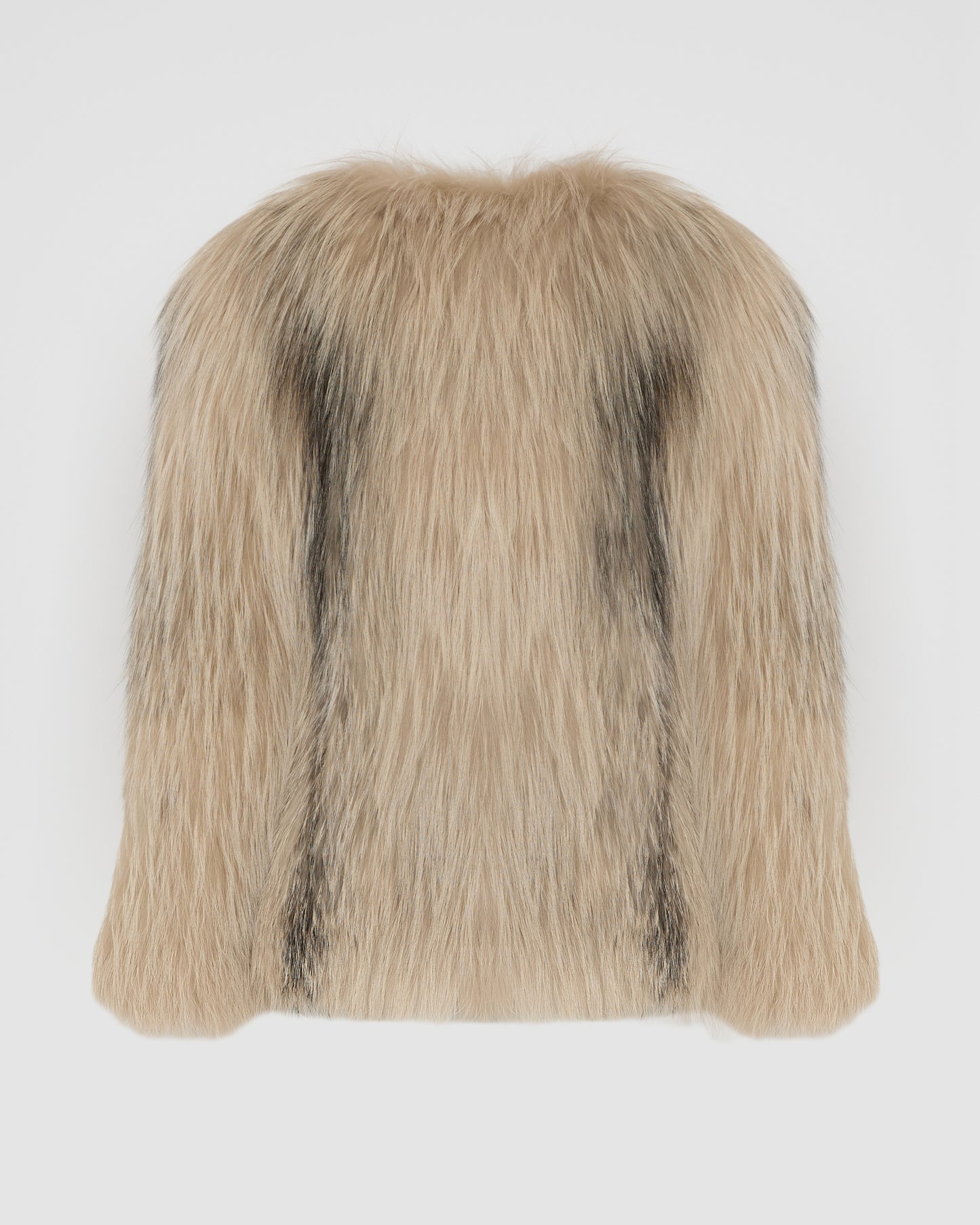 Knitted fox fur jacket -Yves Salomon