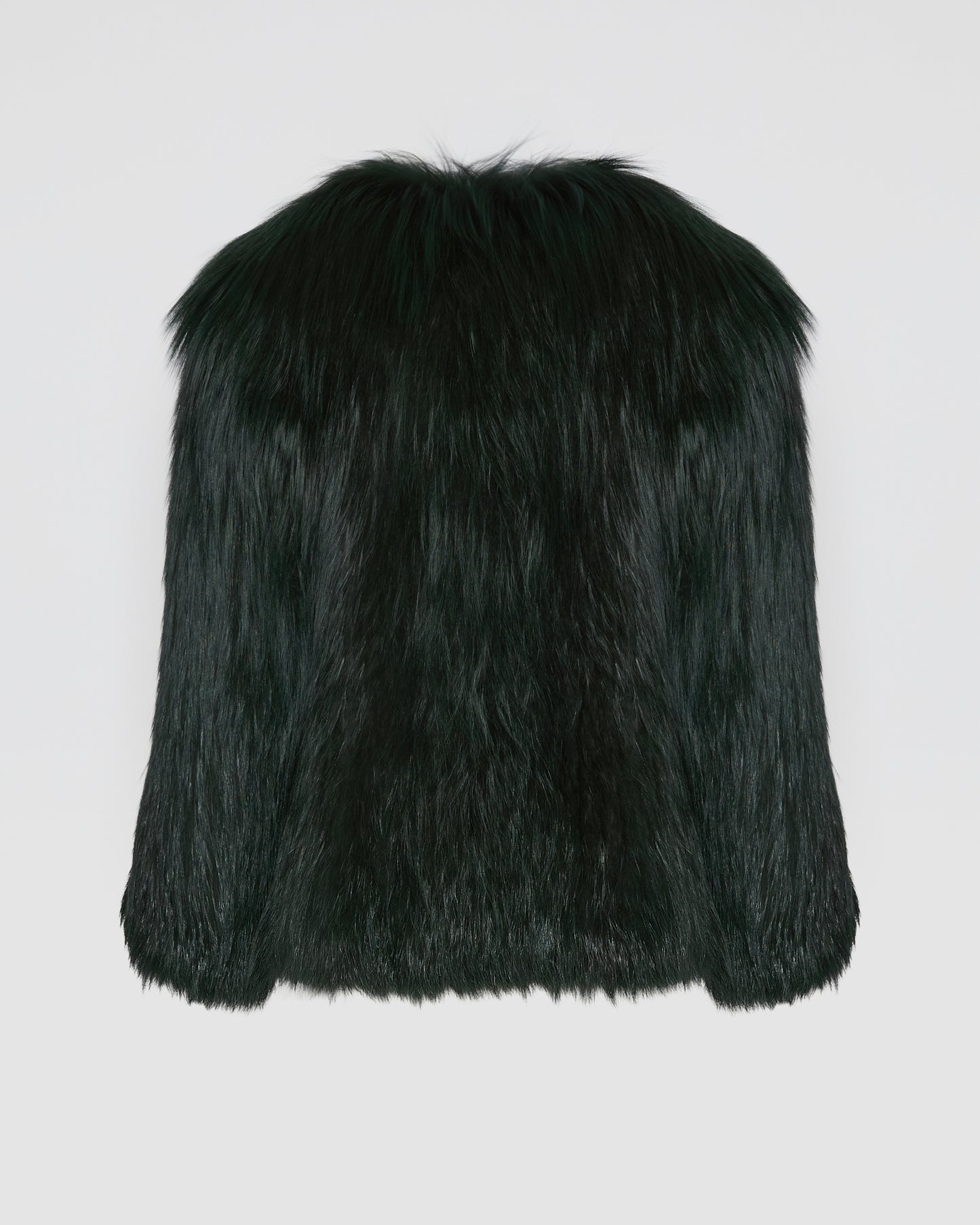 Knitted fox fur jacket -Yves Salomon