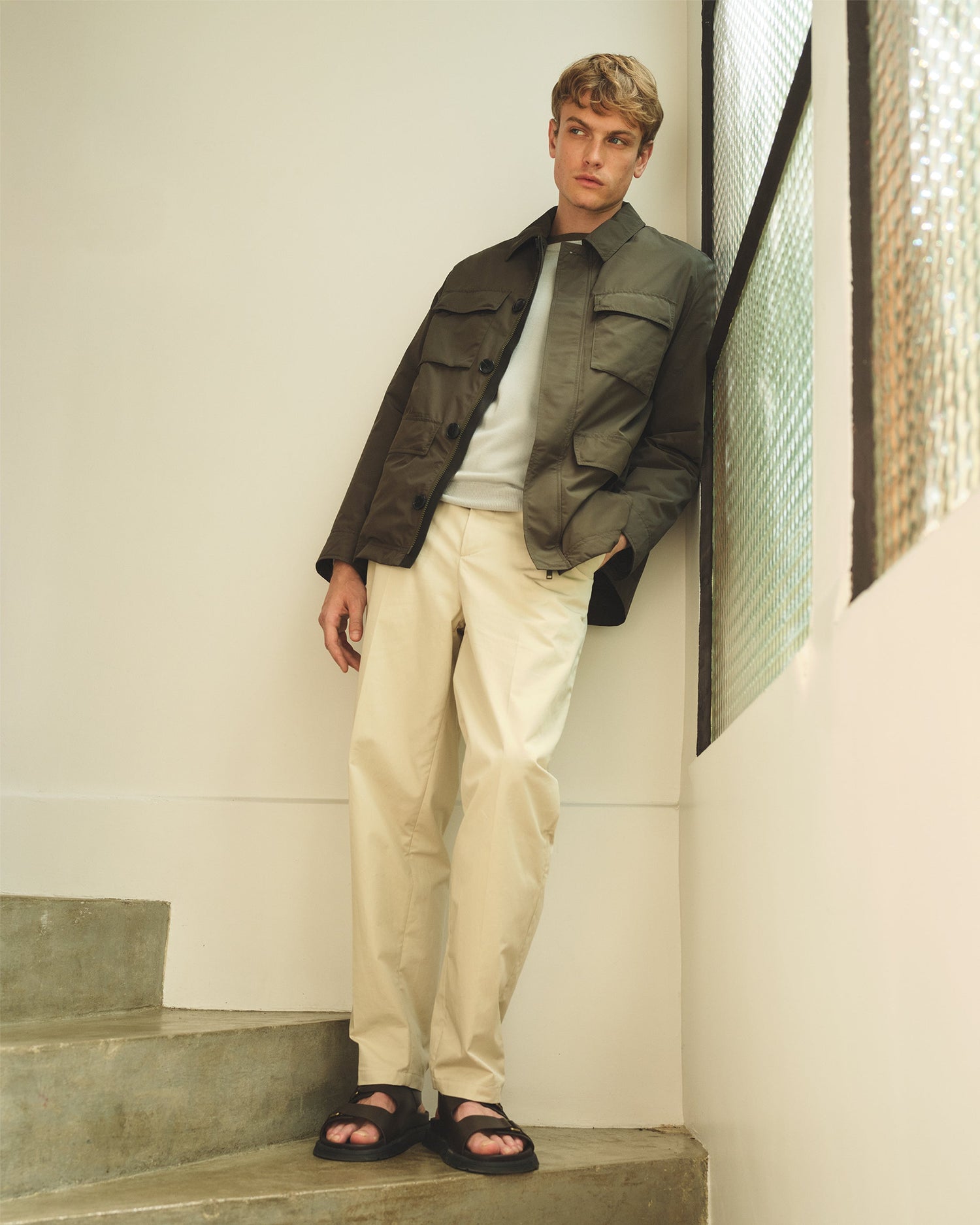 Men's technical fabric