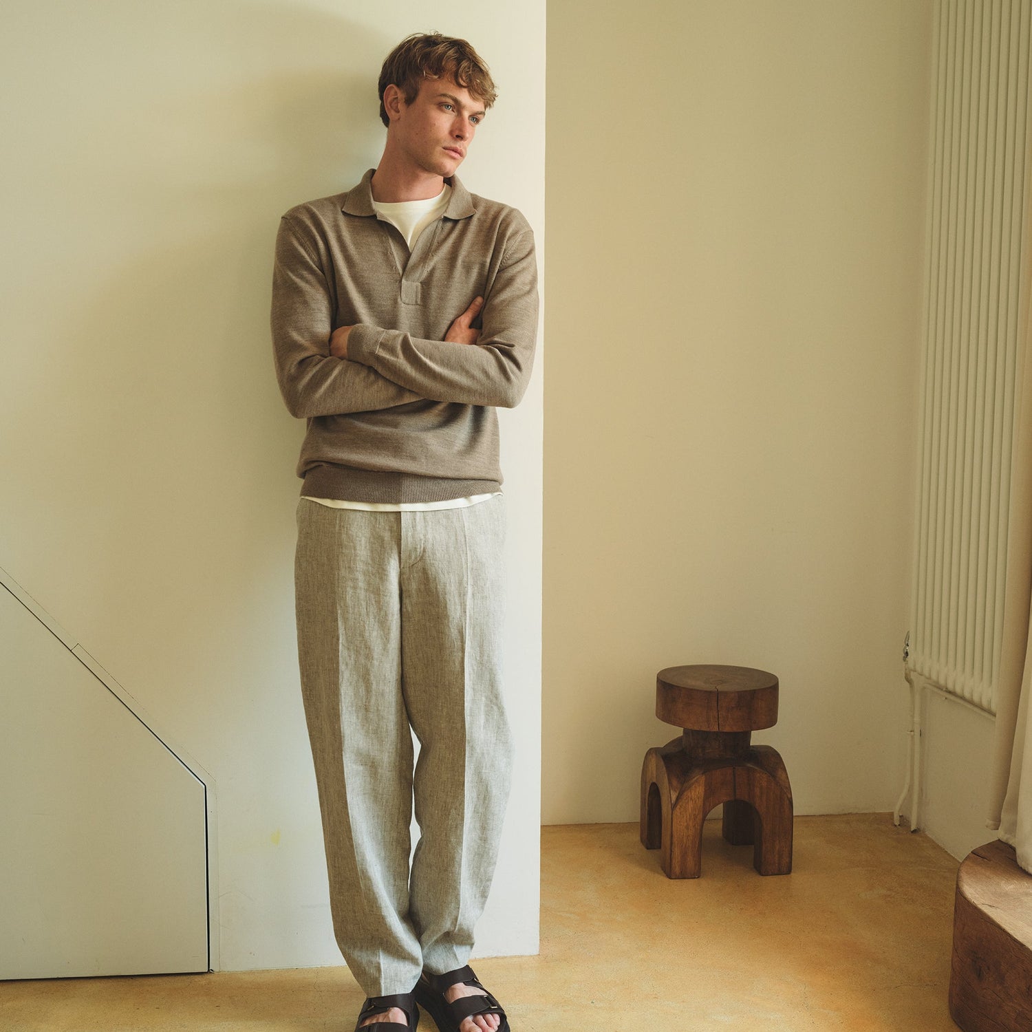 Men's Trousers- Yves Salomon