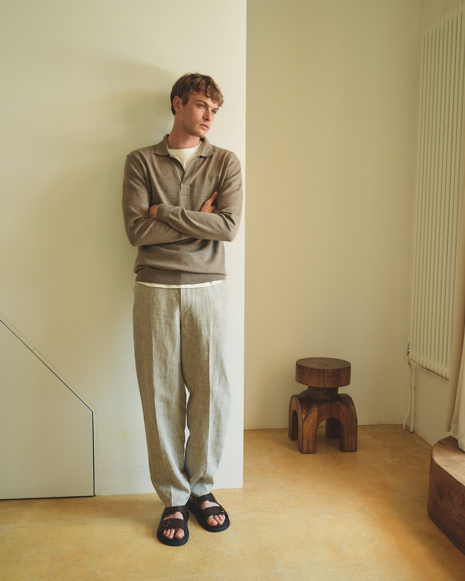 Men's Trousers- Yves Salomon