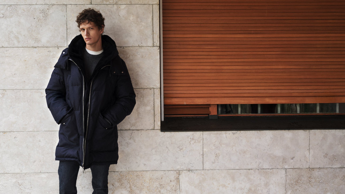 Iconics | Men's Loro Piana Fabric jackets- Yves Salomon