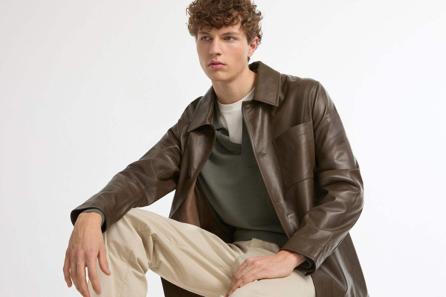 Iconics | Men's Leather- Yves Salomon