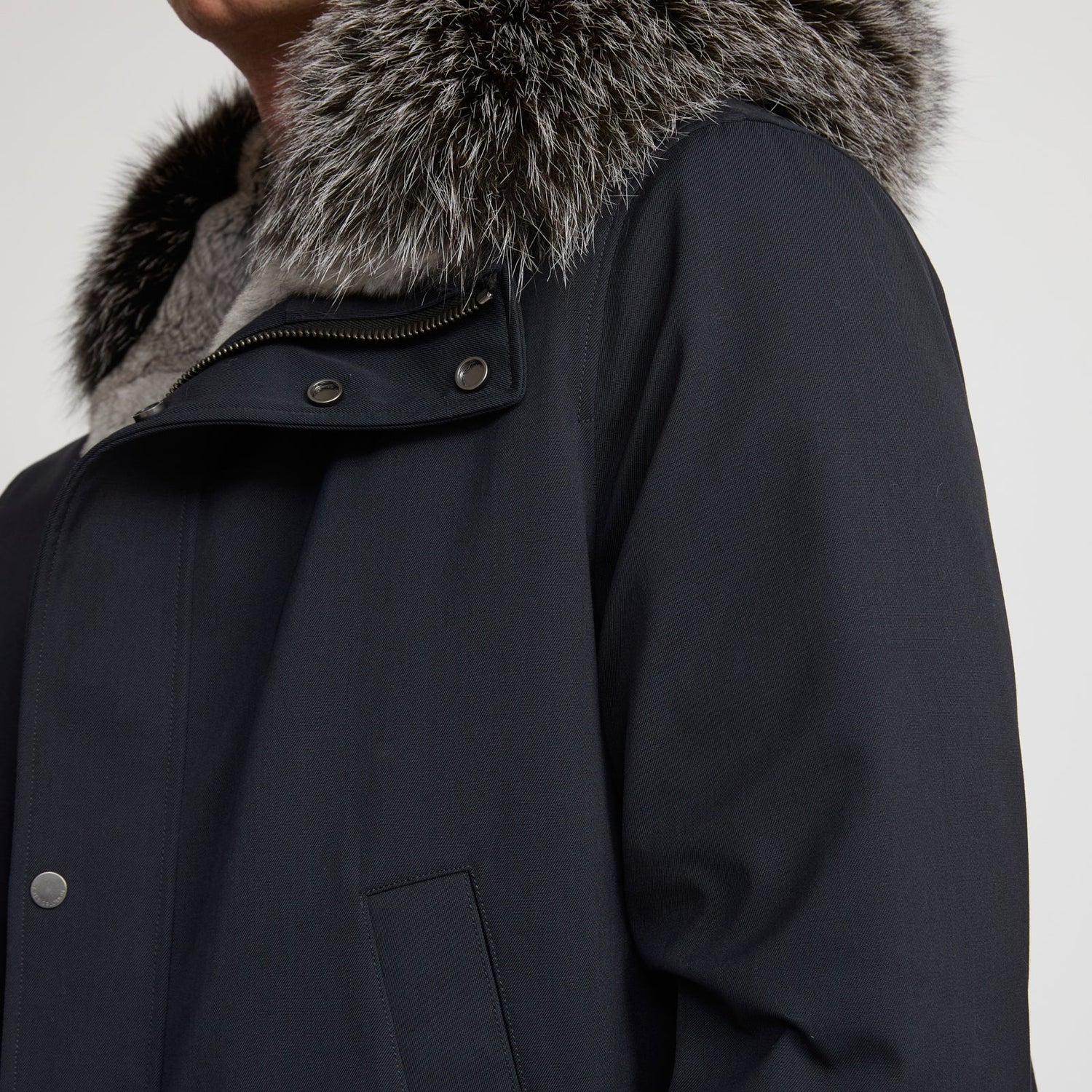 Iconics | Men's Parkas and Down Jackets in technical fabric- Yves Salomon