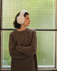 Cashmere lambskin shearling earmuffs