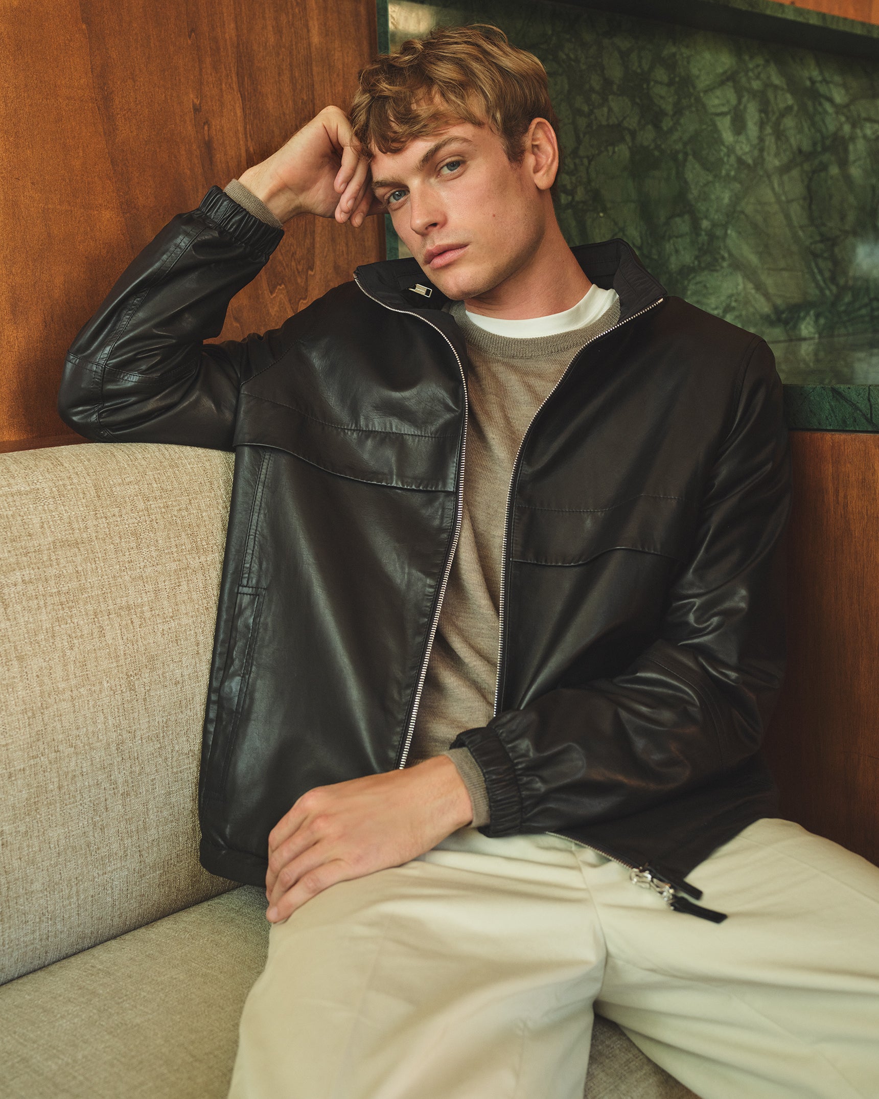 Men's leather Campaign - Yves Salomon – Yves Salomon UK