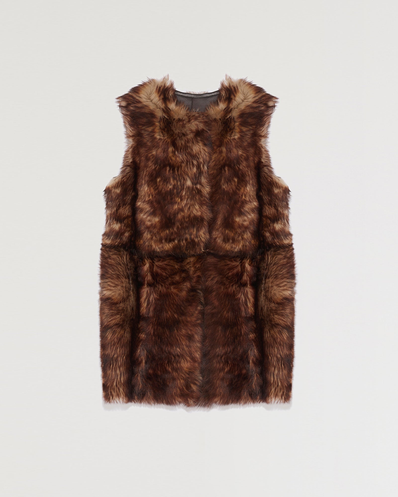 Long reversible Toscana lambskin jacket-Yves Salomon-Winter sale & boxing day
