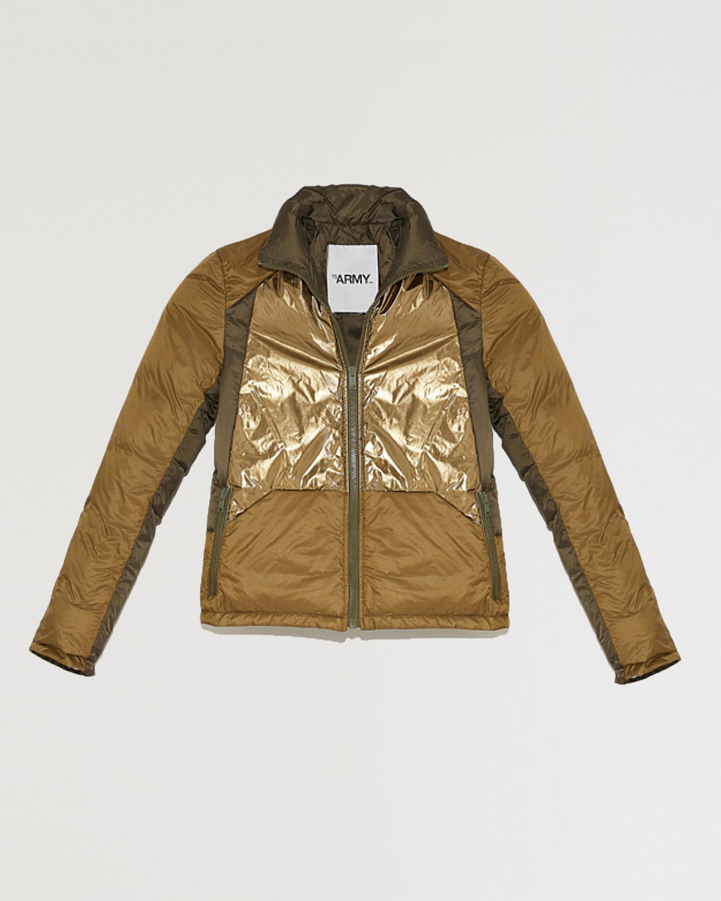 Black Friday 2025- Convertible multi-pocket jacket in cotton and nylon-Yves Salomon-Winter sale & boxing day