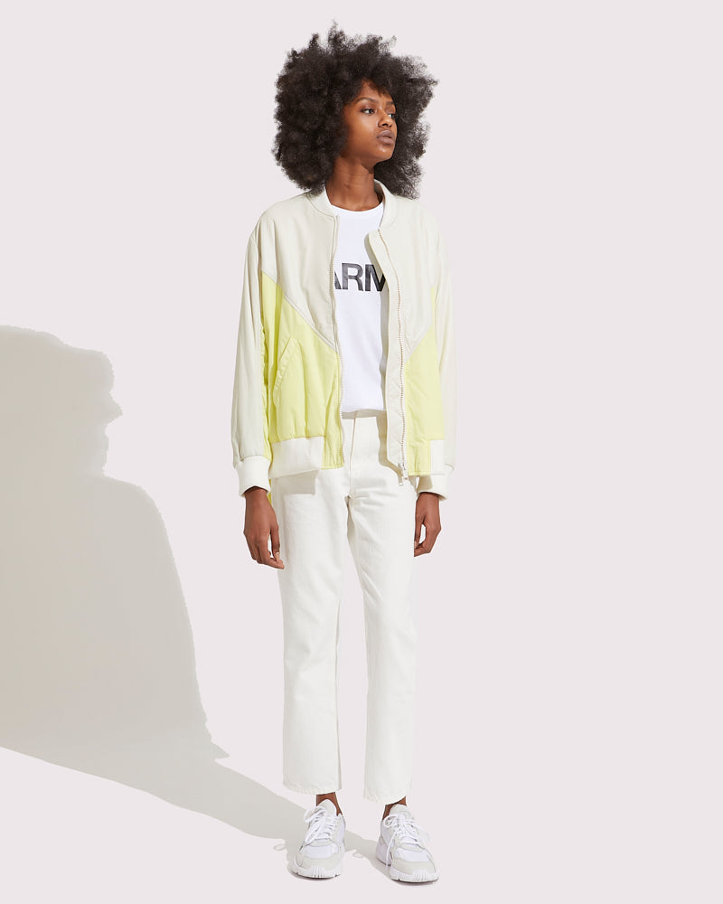 Oversized bomber jacket