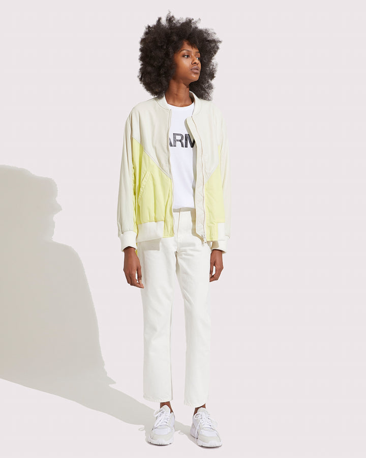 Oversized bomber jacket