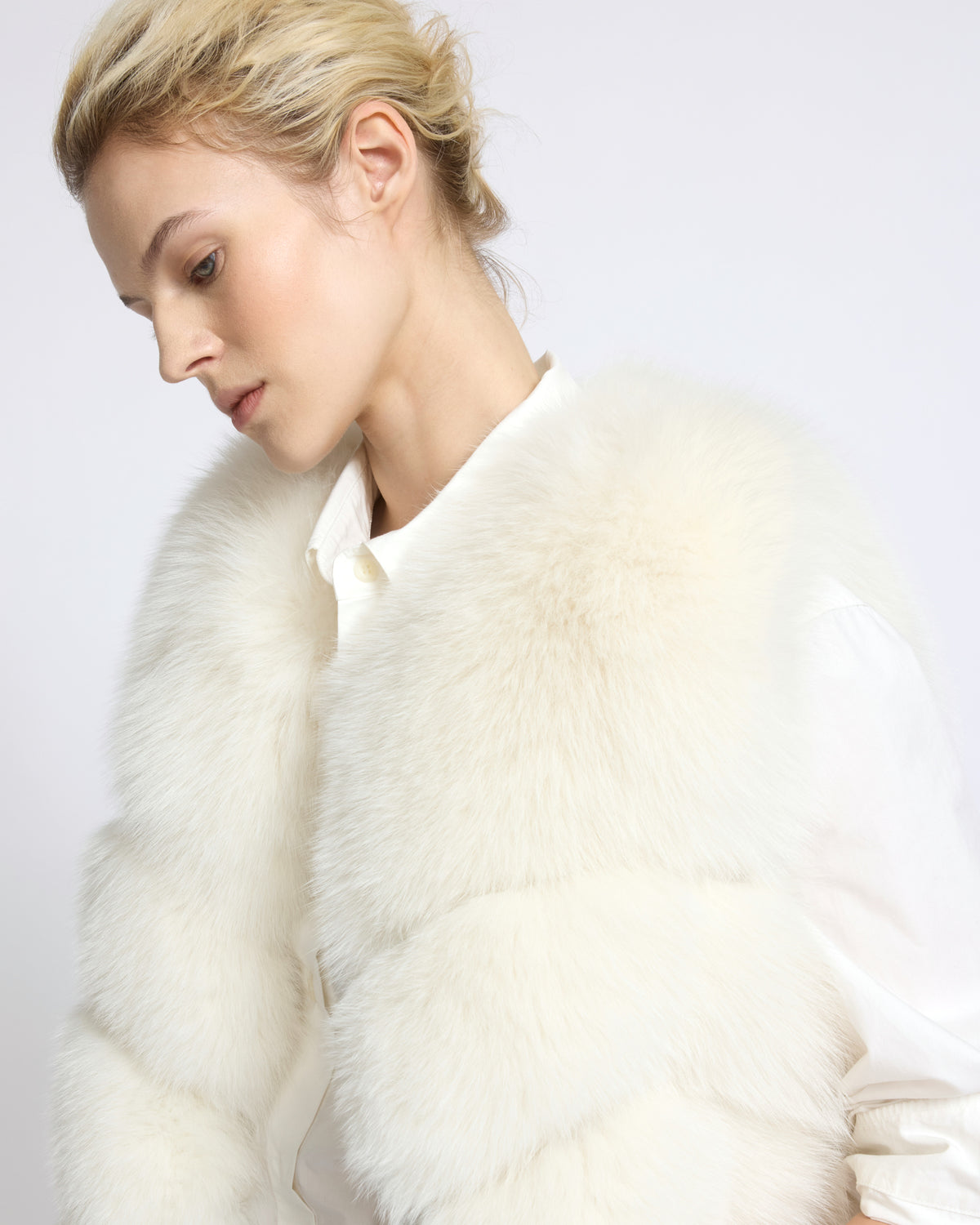 Sleeveless fox fur vest - Yves Salomon - New Fall/Winter Collection