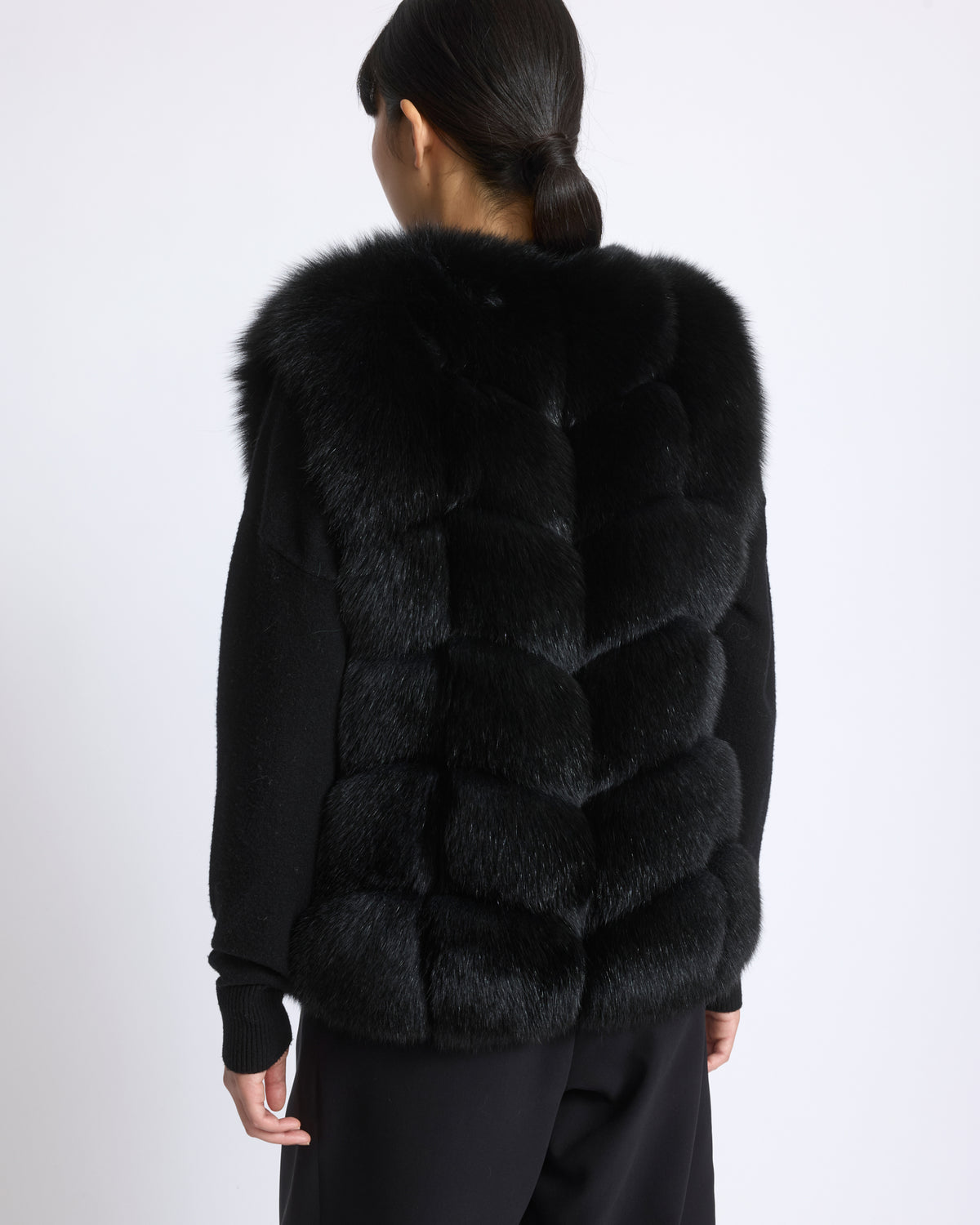 Sleeveless fox fur vest - Yves Salomon - New Fall/Winter Collection