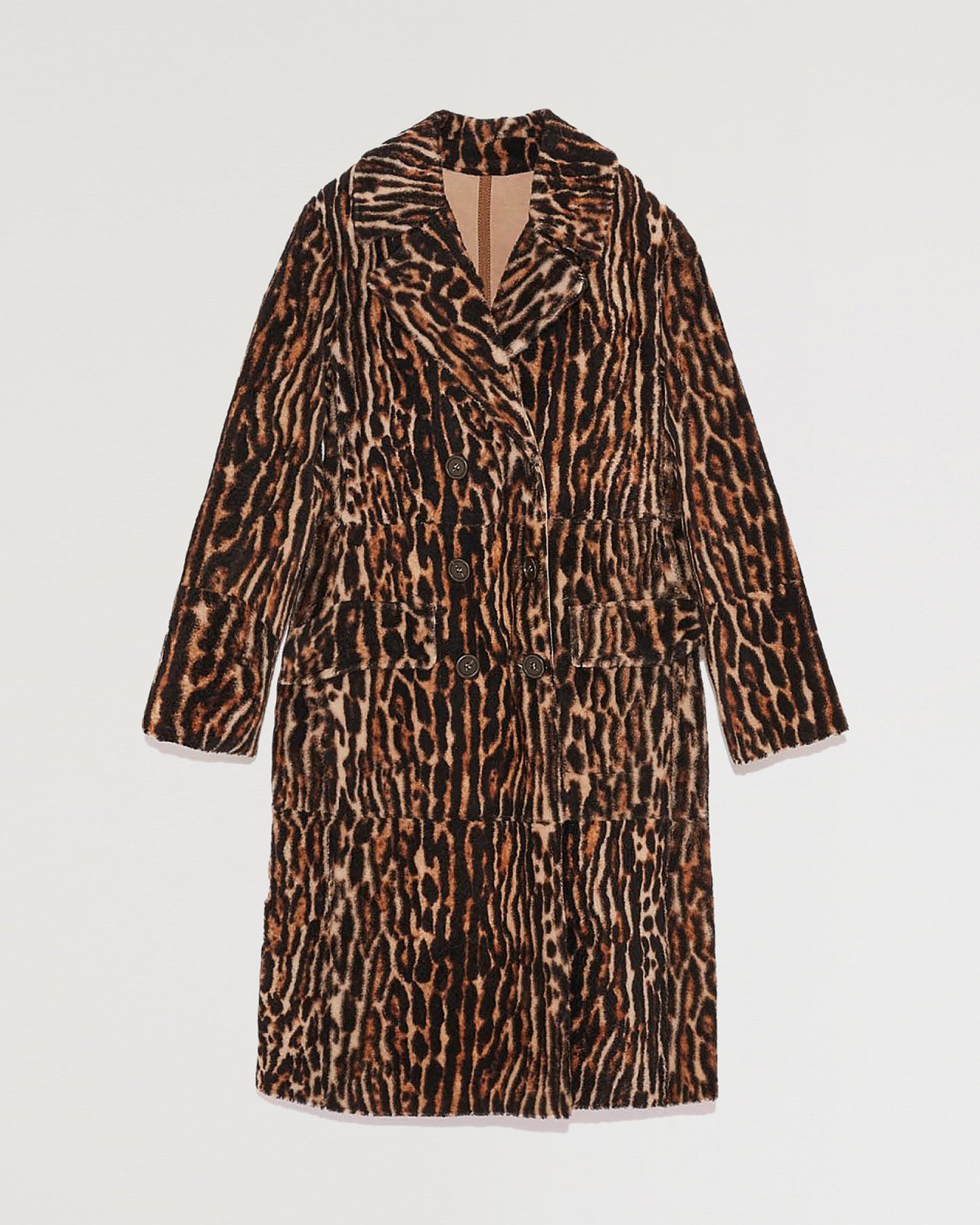 Long coat in lambskin-Yves Salomon-Winter sale & boxing day