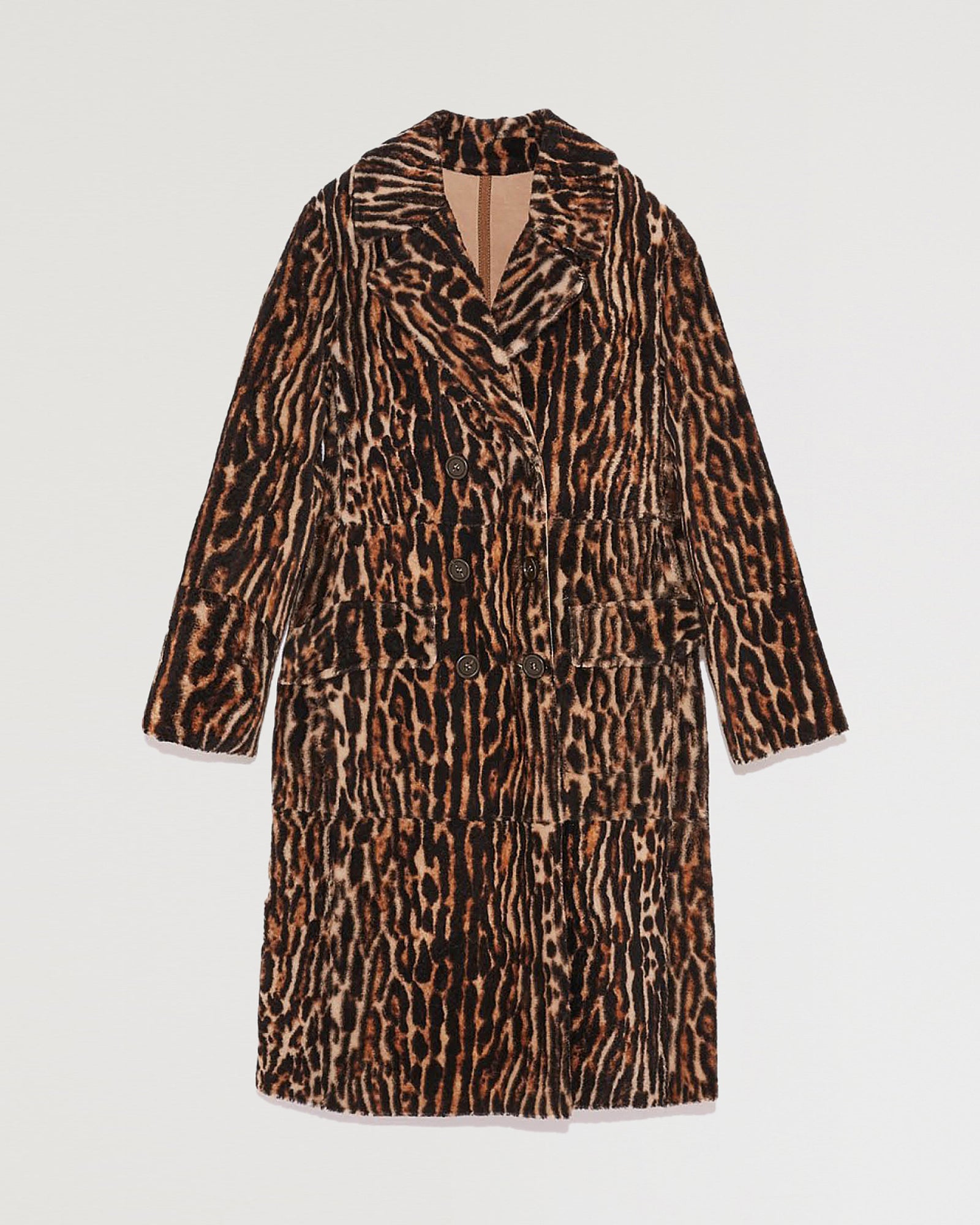Long coat in lambskin-Yves Salomon-Winter sale & boxing day