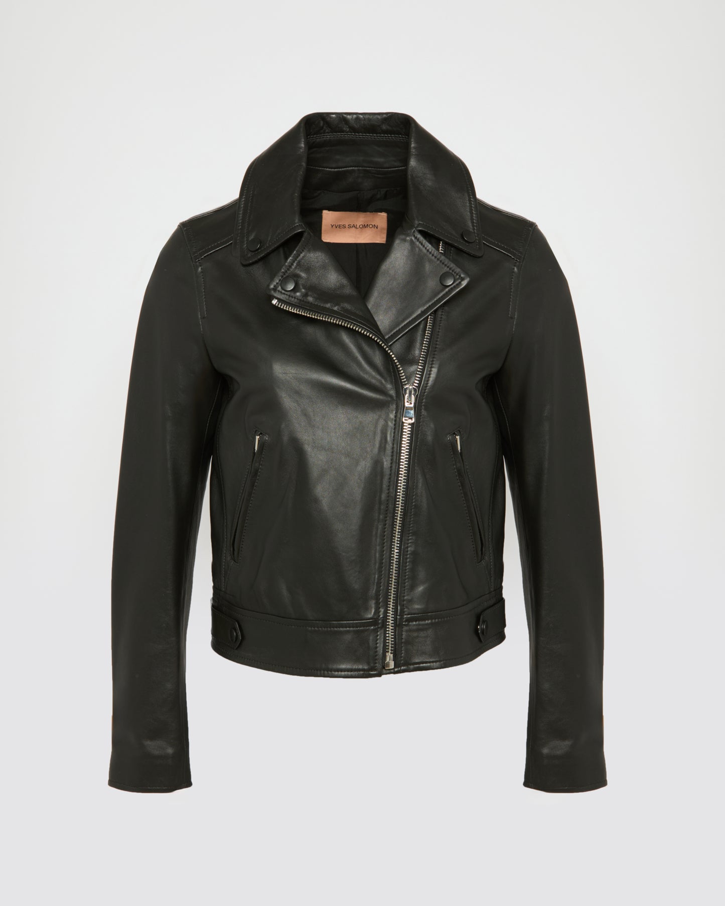 Black Friday 2025- Lamb leather biker jacket