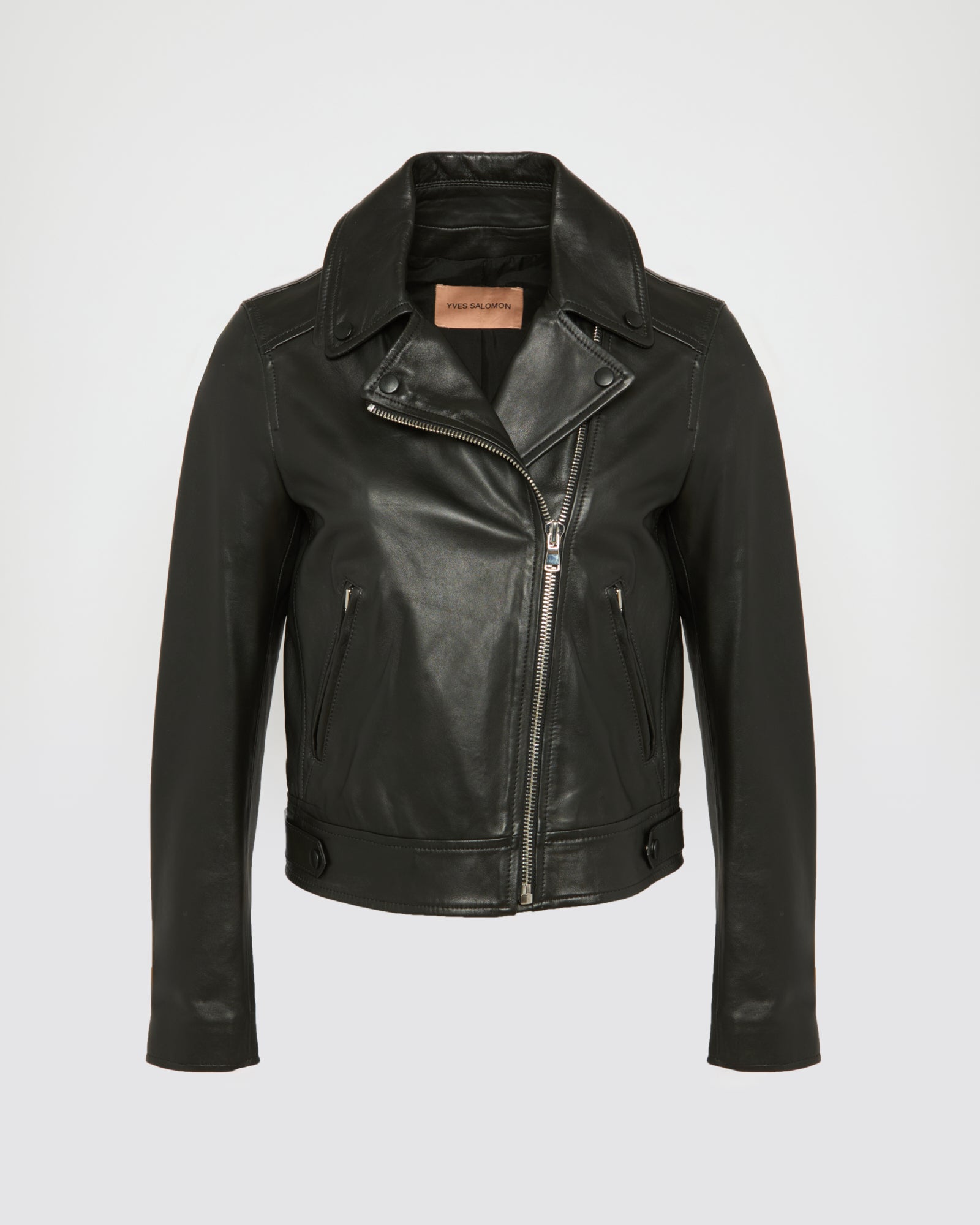 Black Friday 2025- Lamb leather biker jacket