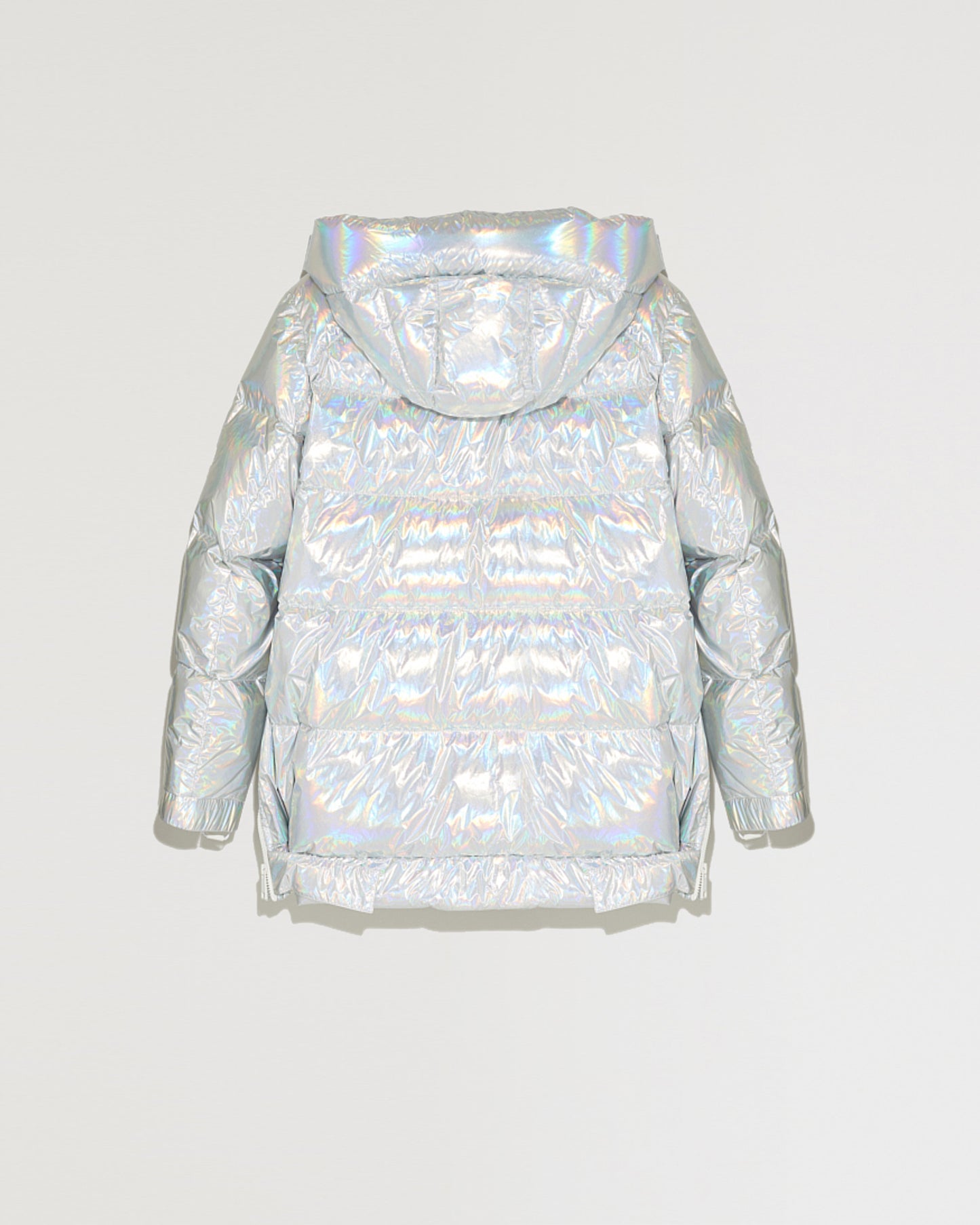 Black Friday 2025- Hooded down jacket in technical fabric-Yves Salomon-Winter sale & boxing day