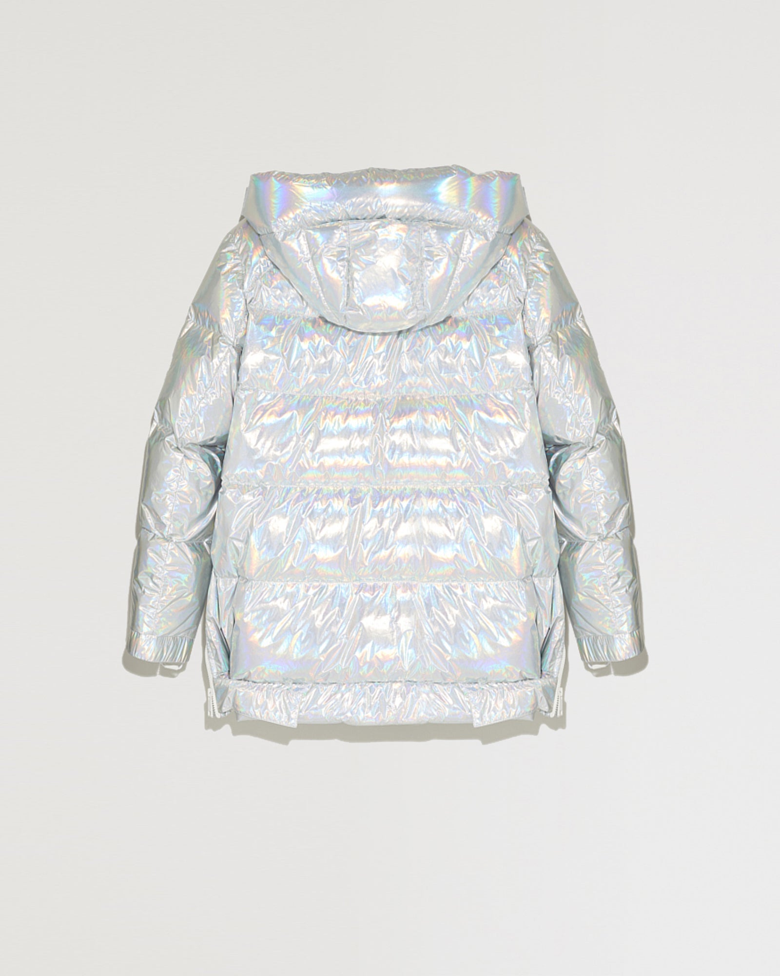 Black Friday 2025- Hooded down jacket in technical fabric-Yves Salomon-Winter sale & boxing day