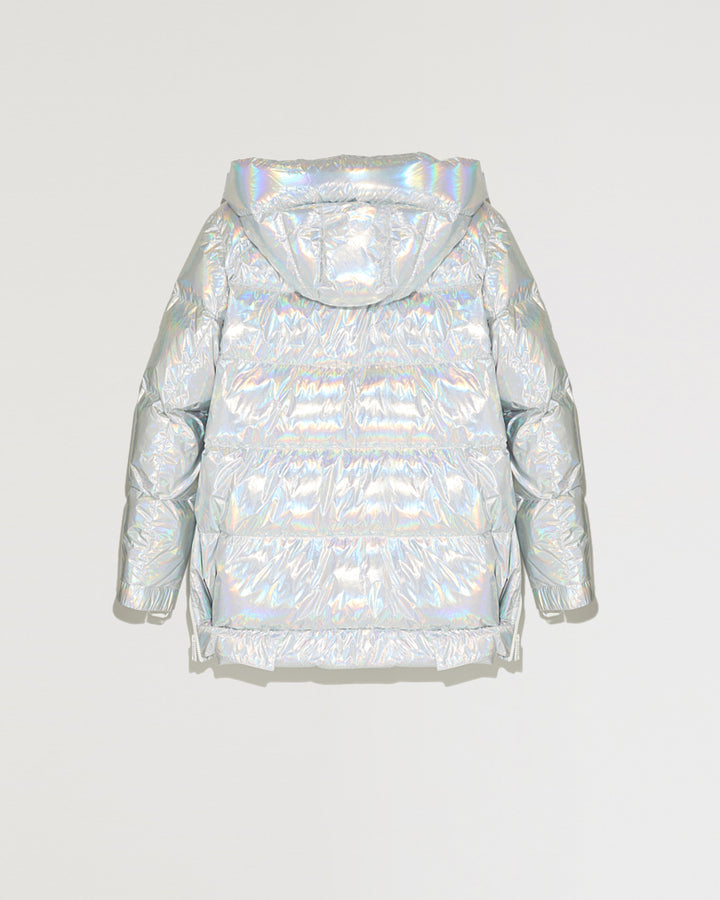 Black Friday 2025- Hooded down jacket in technical fabric-Yves Salomon-Winter sale & boxing day