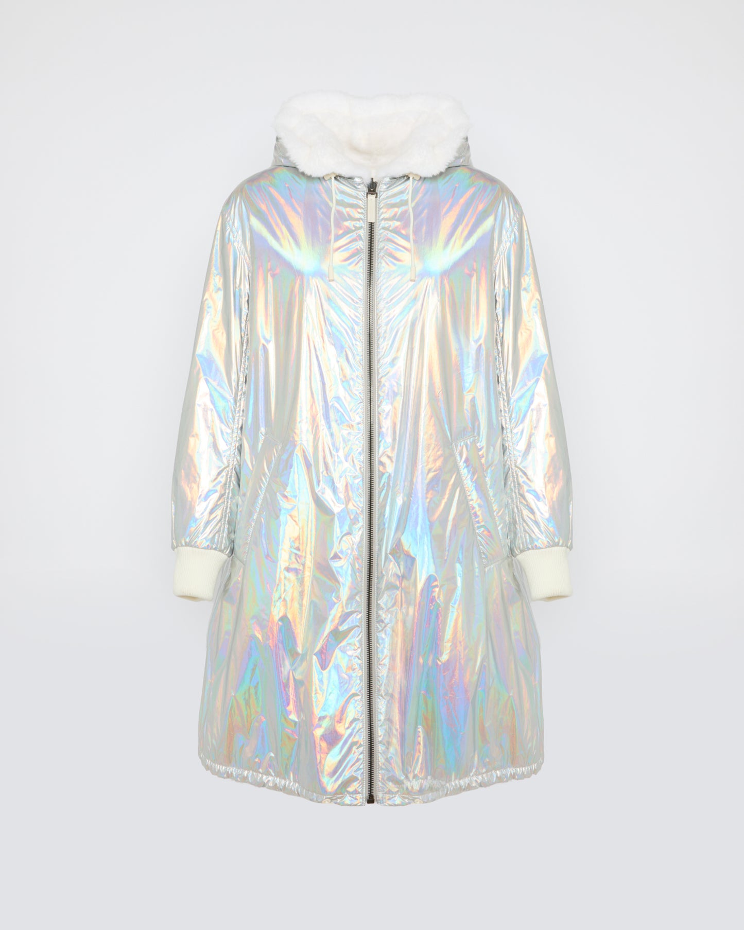 Black Friday 2025- Coat with metallic finish