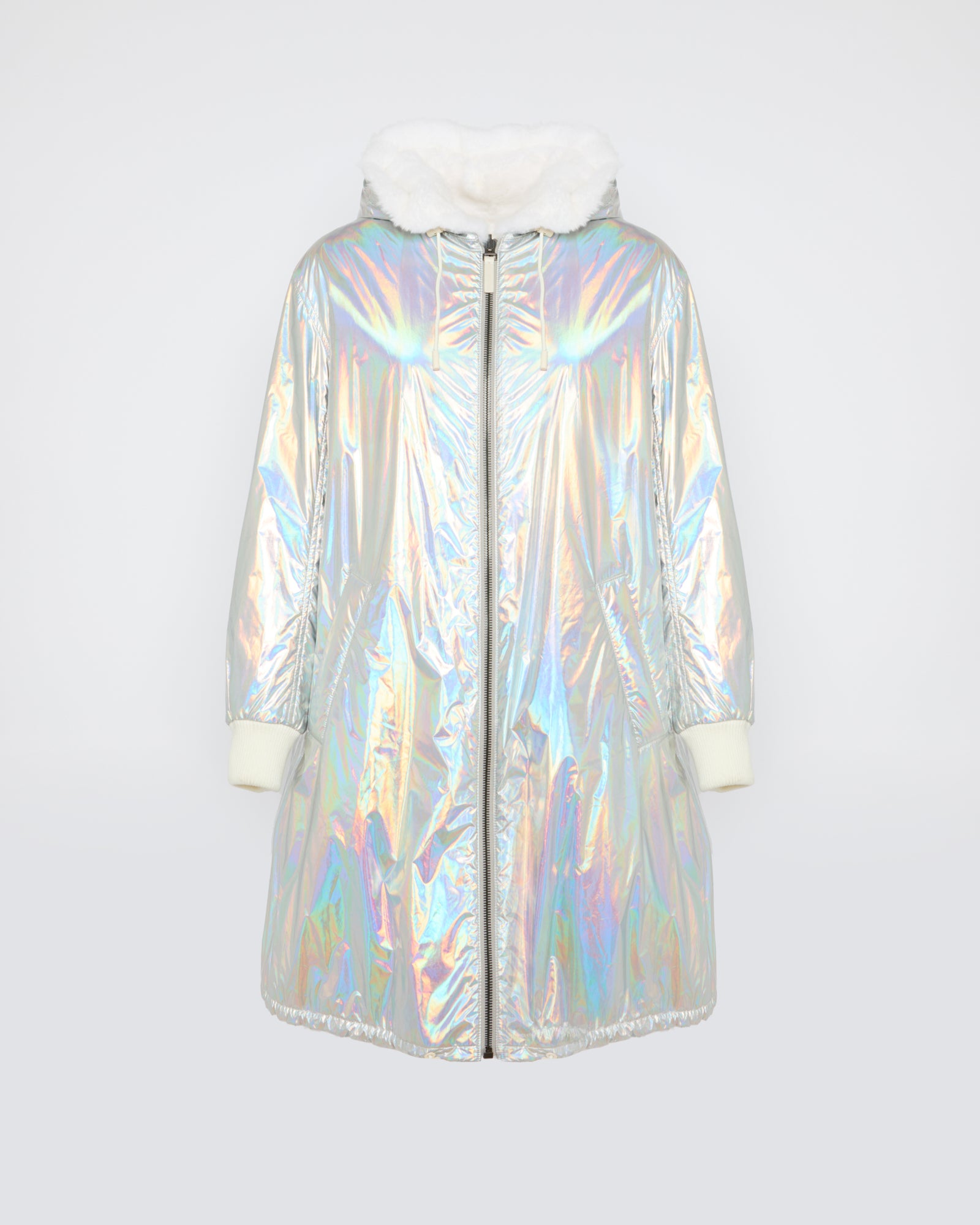 Black Friday 2025- Coat with metallic finish