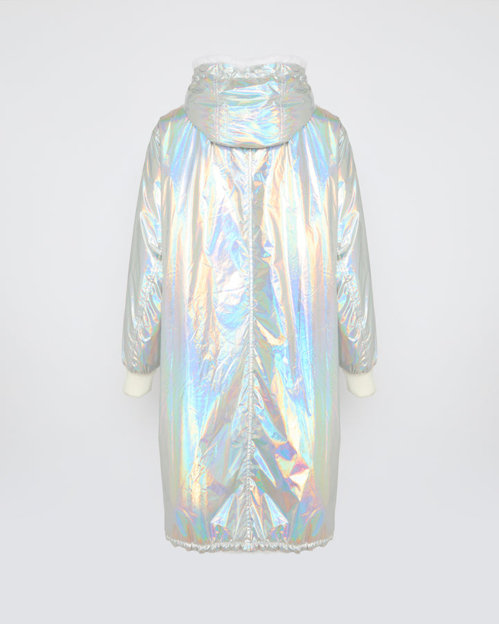Black Friday 2025- Coat with metallic finish
