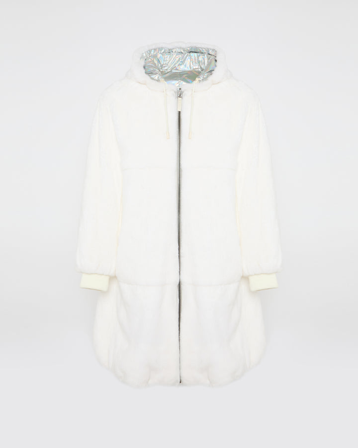 Black Friday 2025- Coat with metallic finish