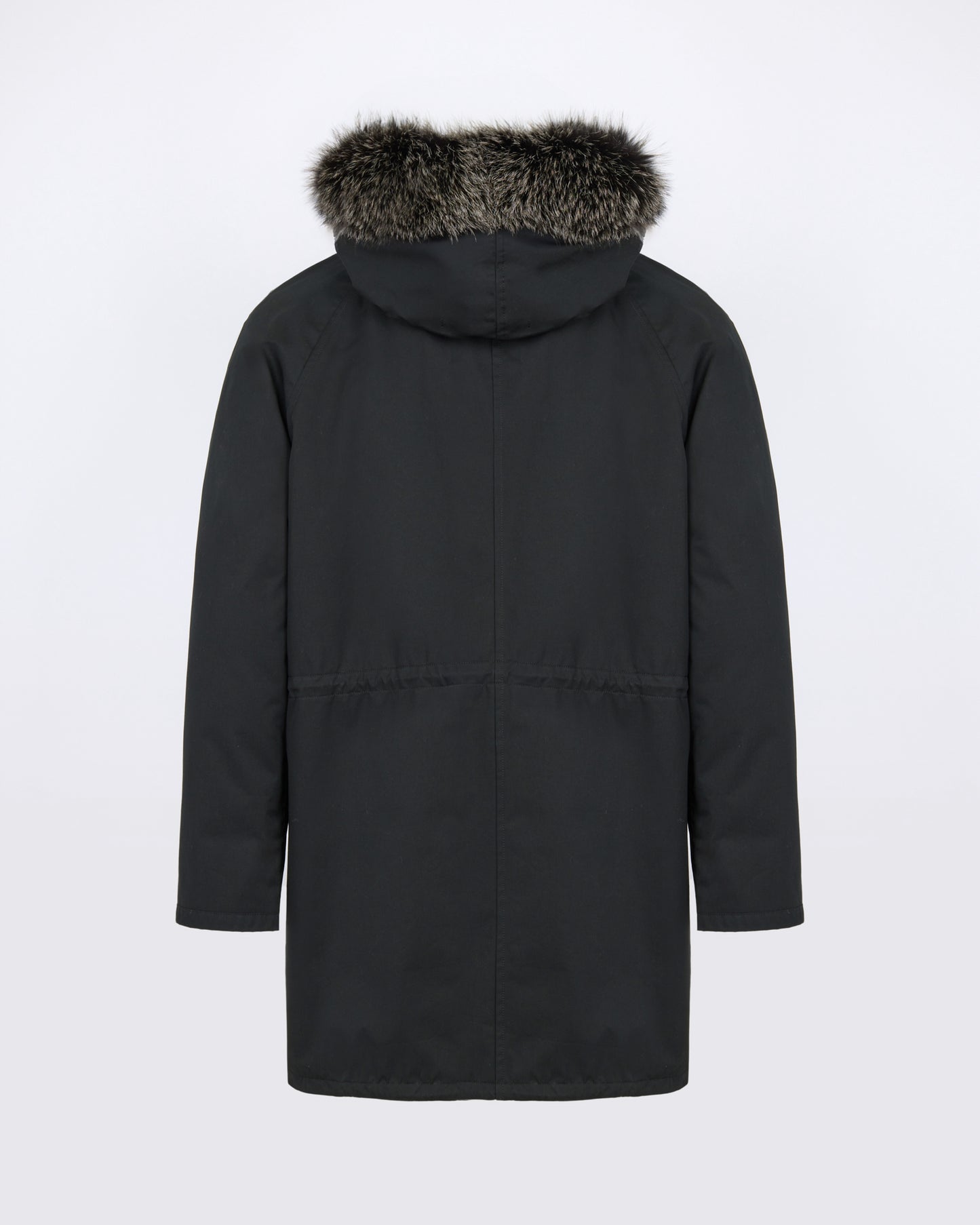 Iconic parka in technical cotton with fox and rabbit fur - Yves Salomon - New Fall/Winter Collection