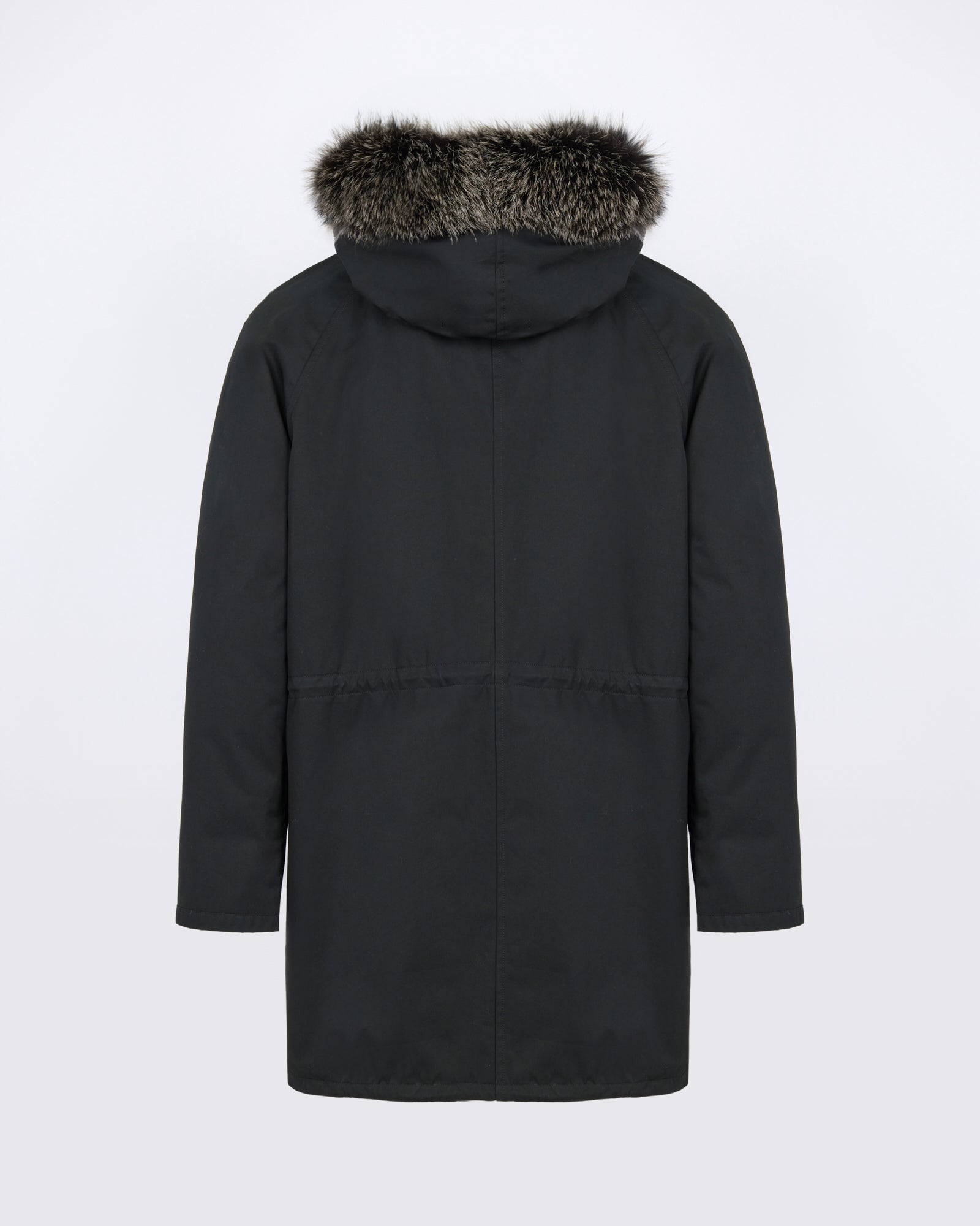 Iconic parka in technical cotton with fox and rabbit fur - Yves Salomon - New Fall/Winter Collection