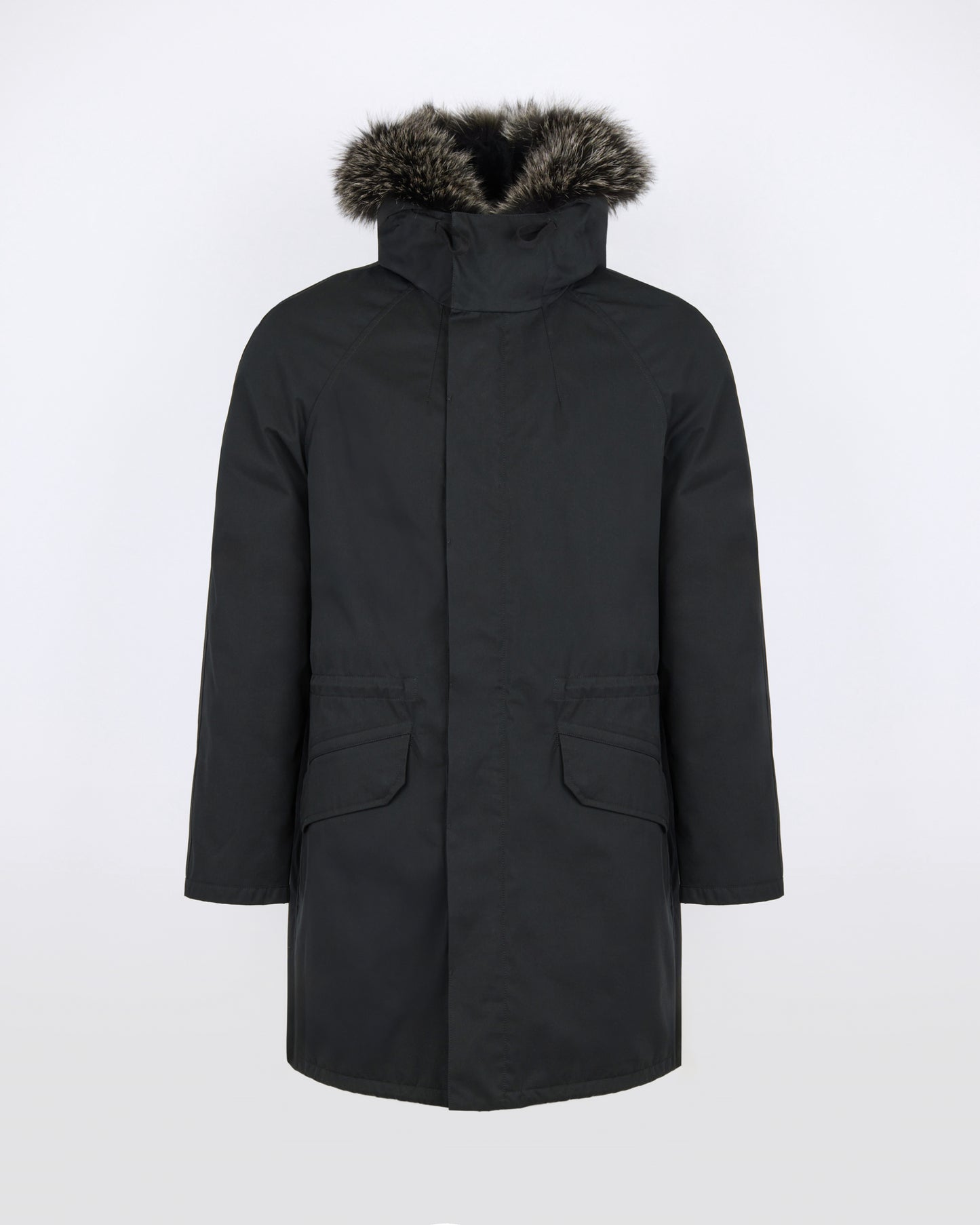Iconic parka in technical cotton with fox and rabbit fur - Yves Salomon - New Fall/Winter Collection