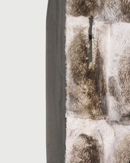 Iconic parka in technical cotton with fox and rabbit fur - Yves Salomon - New Fall Winter Collection