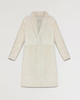Reversible merino shearling coat