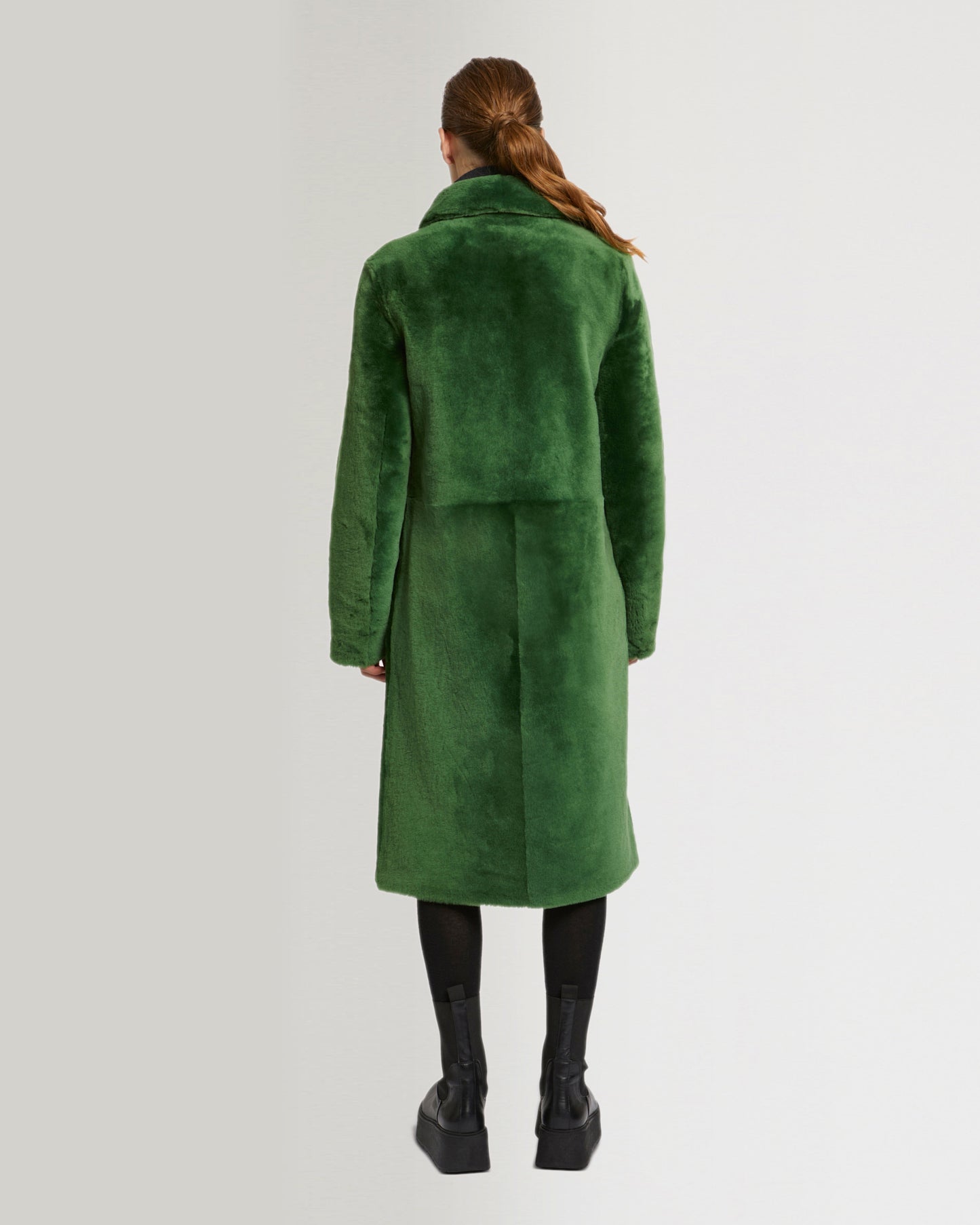 Reversible merino lambskin coat-Yves Salomon-Winter sale & boxing day
