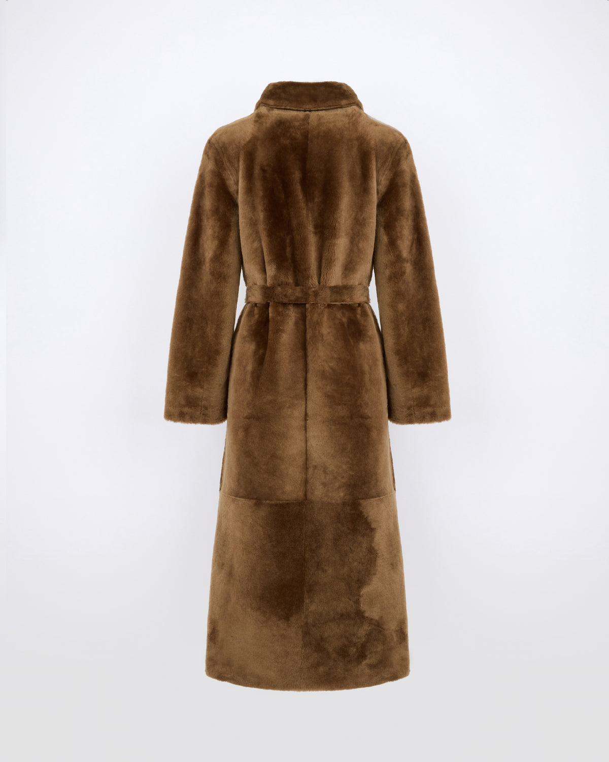 Long reversible lambskin shearling coat - Yves Salomon - New Fall/Winter Collection