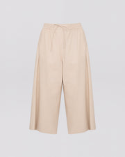 Culottes in fine lamb leather