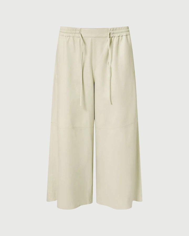 Culottes in fine lamb leather