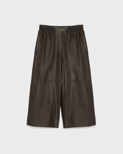 Culottes in fine lamb leather