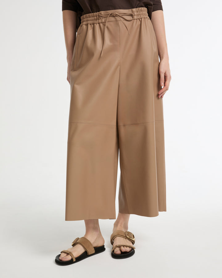 Culottes in fine lamb leather -Yves Salomon - New spring summer collection
